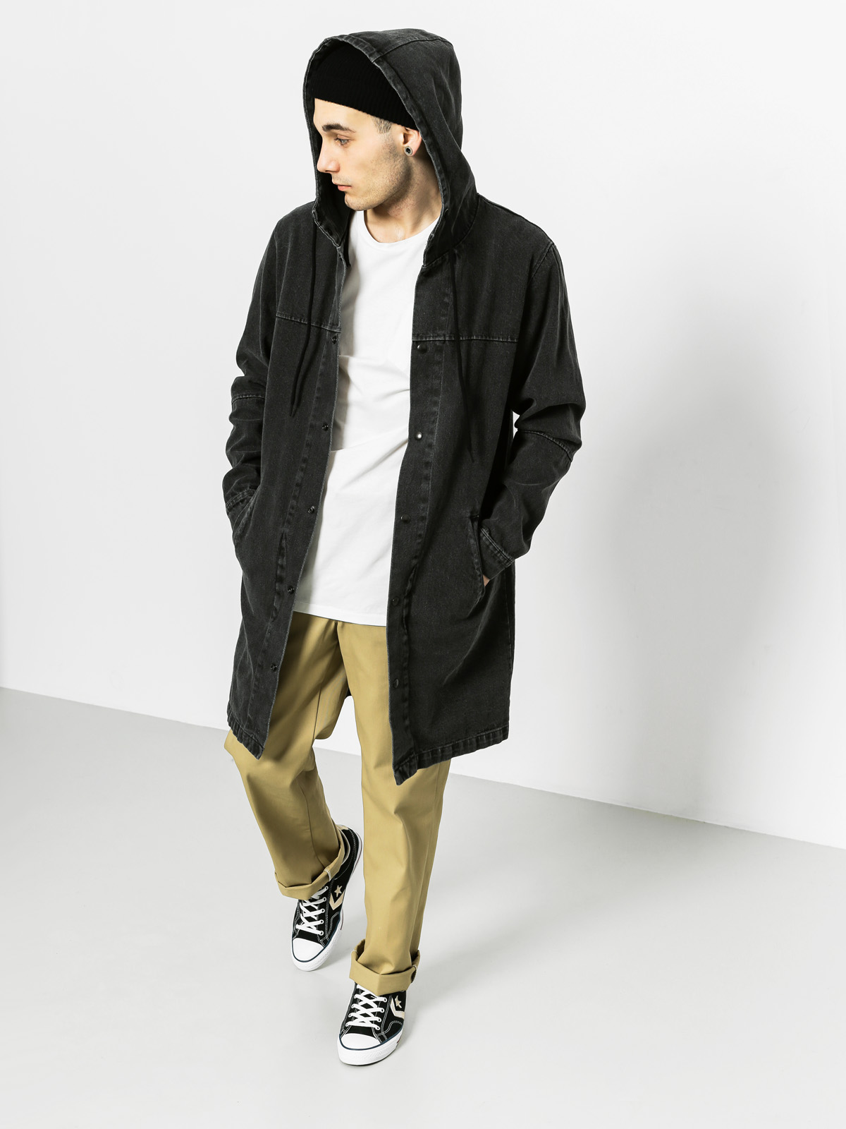 Kurtka The Hive Parka (denim black)