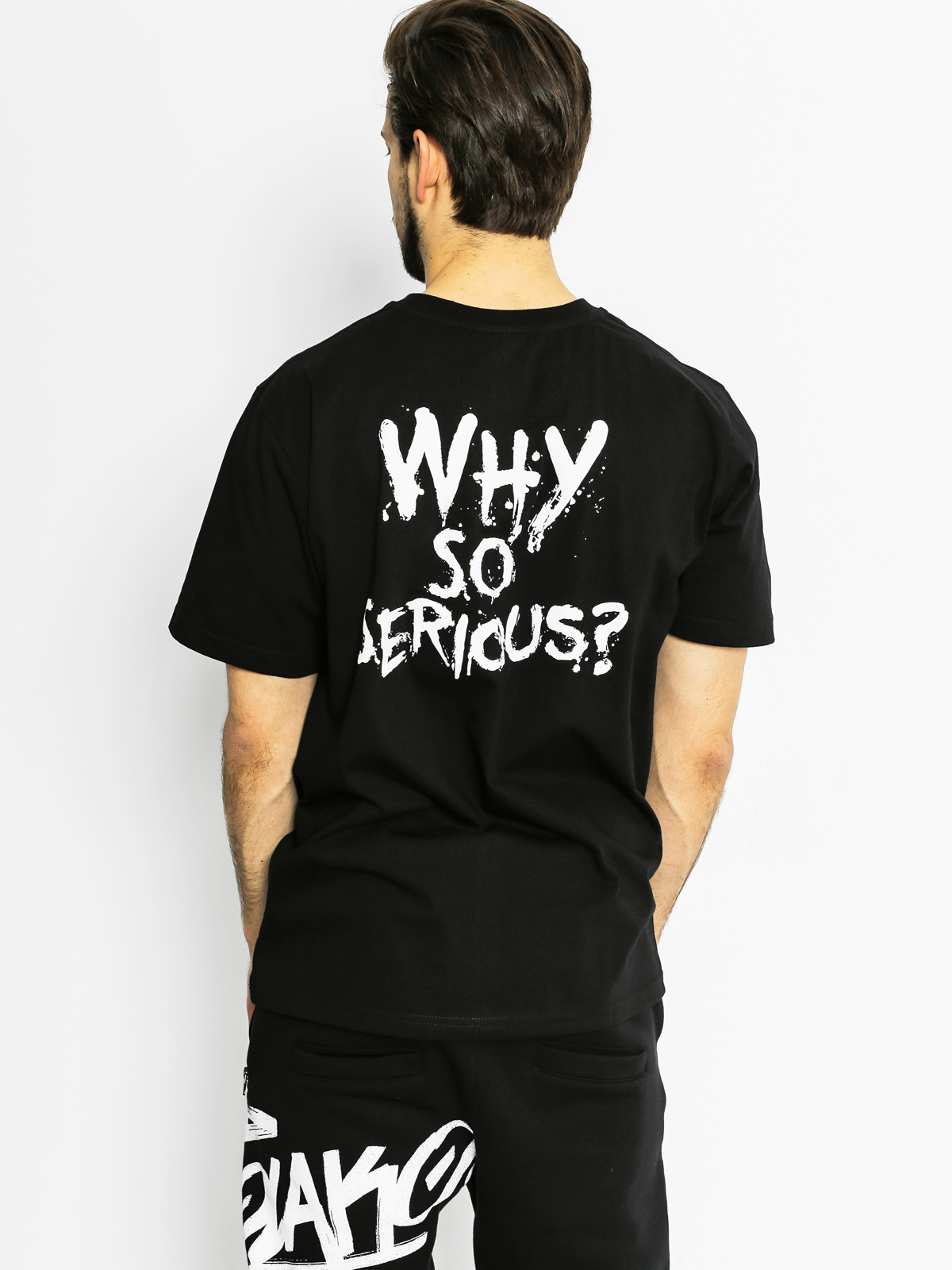 T-shirt Diamante Wear Why So Serious Joker Hero (black)