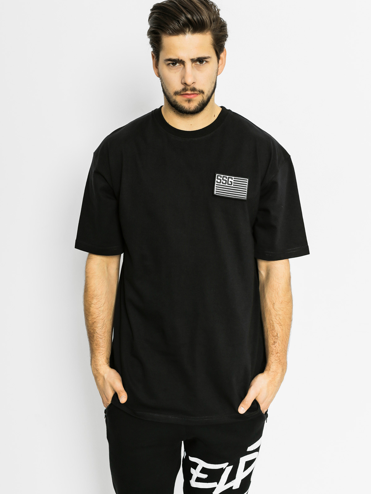 T-shirt SSG Flag (black)