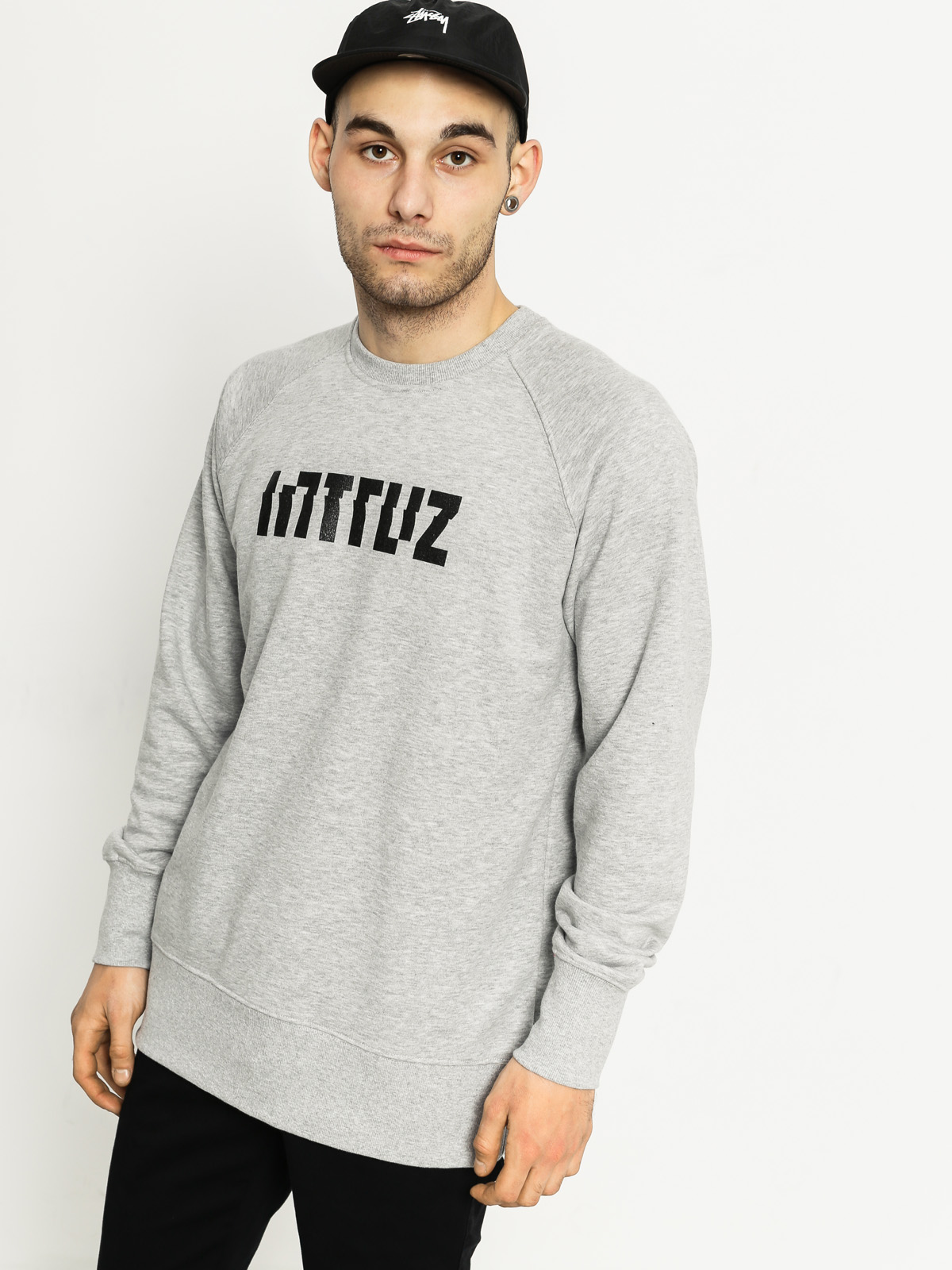 Bluza Intruz Logo (grey heather)