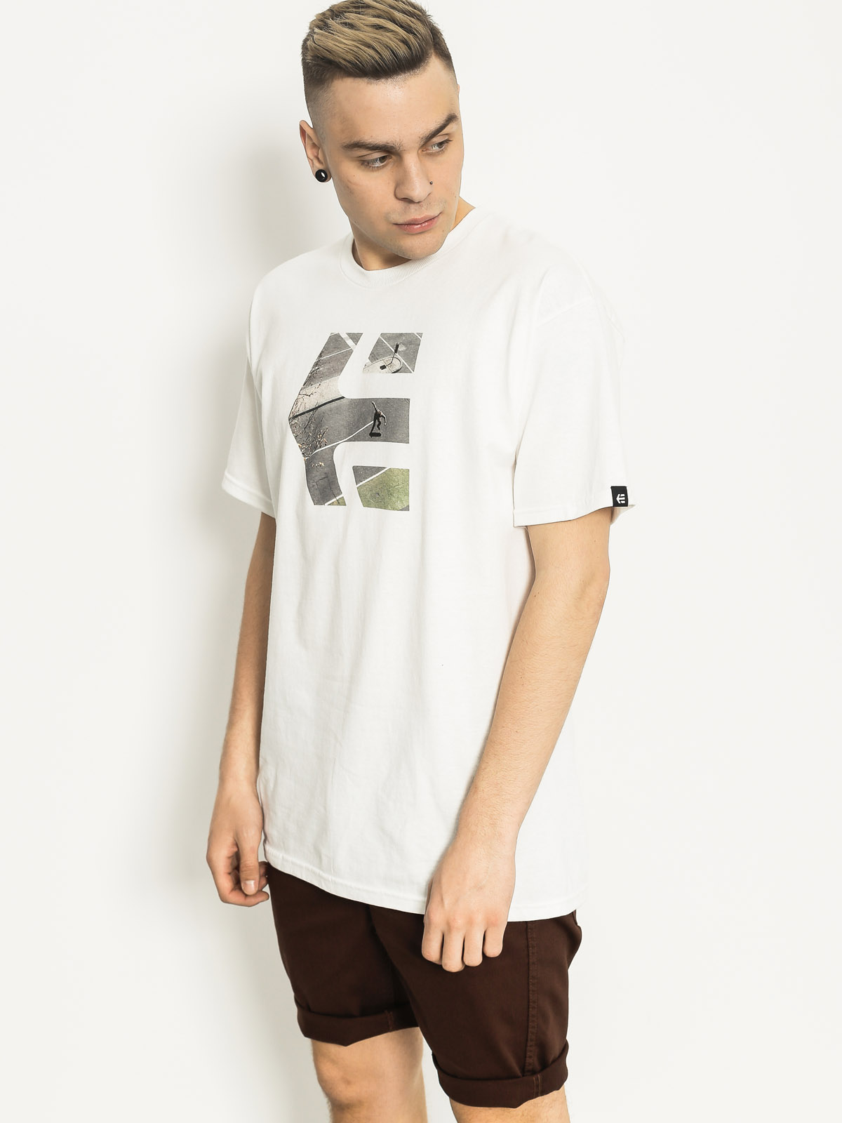 T-shirt Etnies Julian Tre Icon (white)