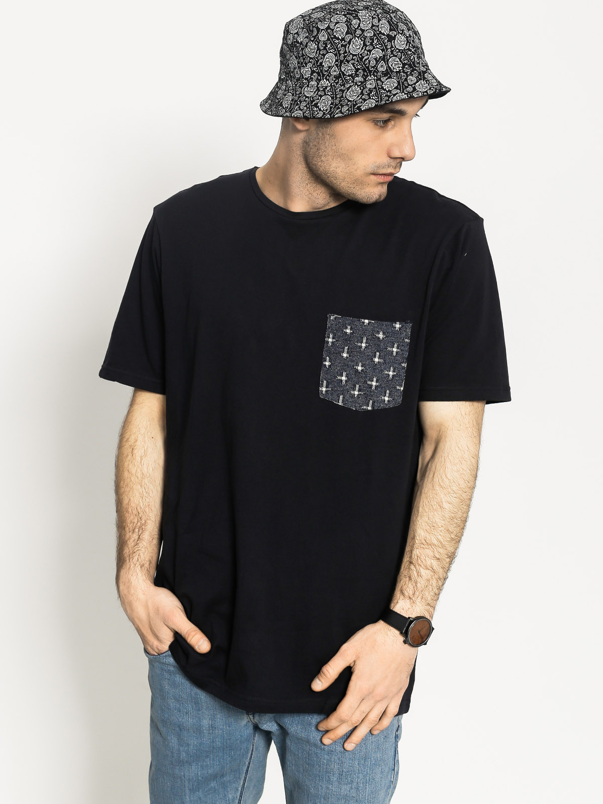 T-shirt Element Pierce Crew (flint black)
