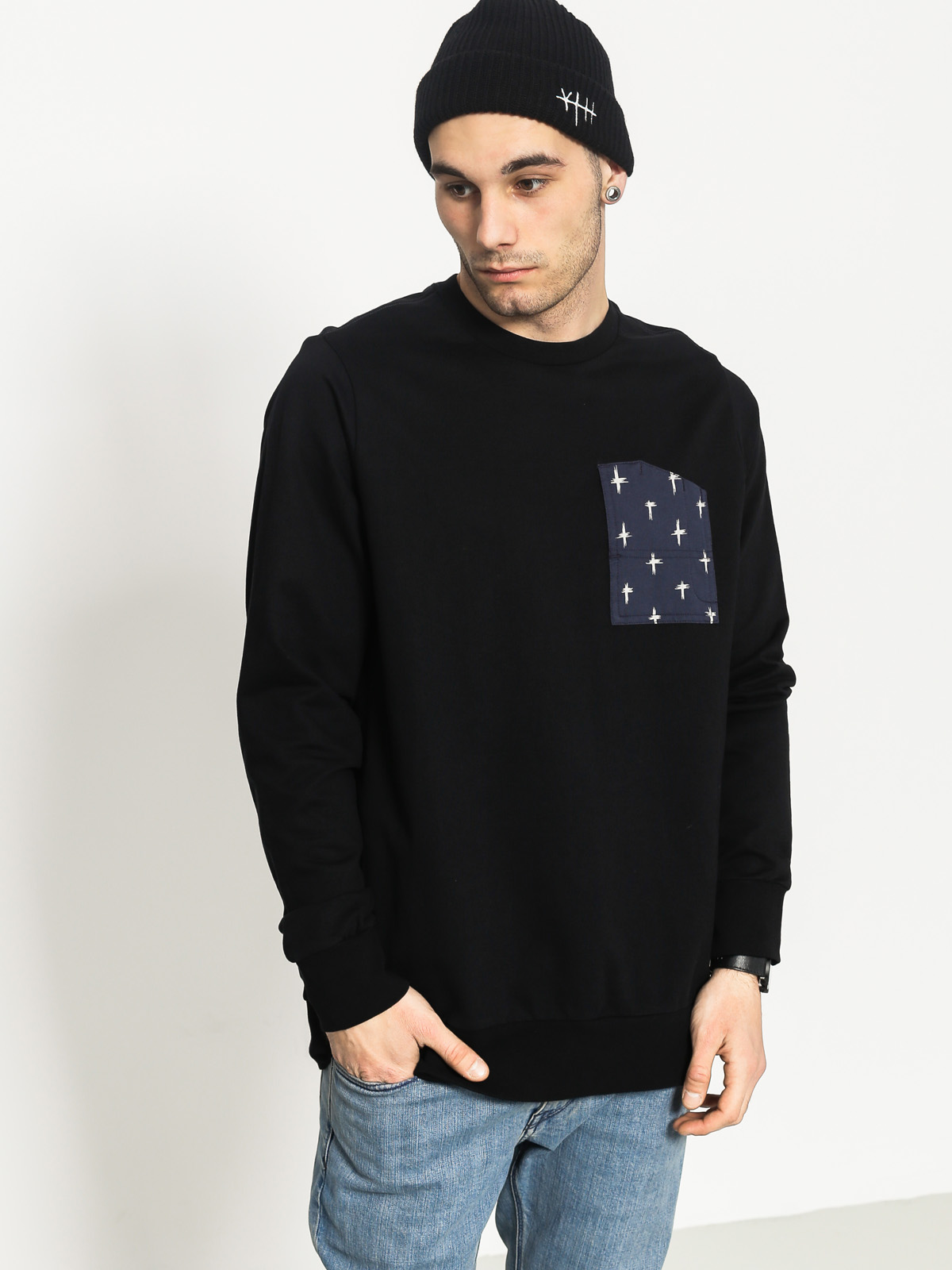 Bluza Element Coleson Crew (flint black)
