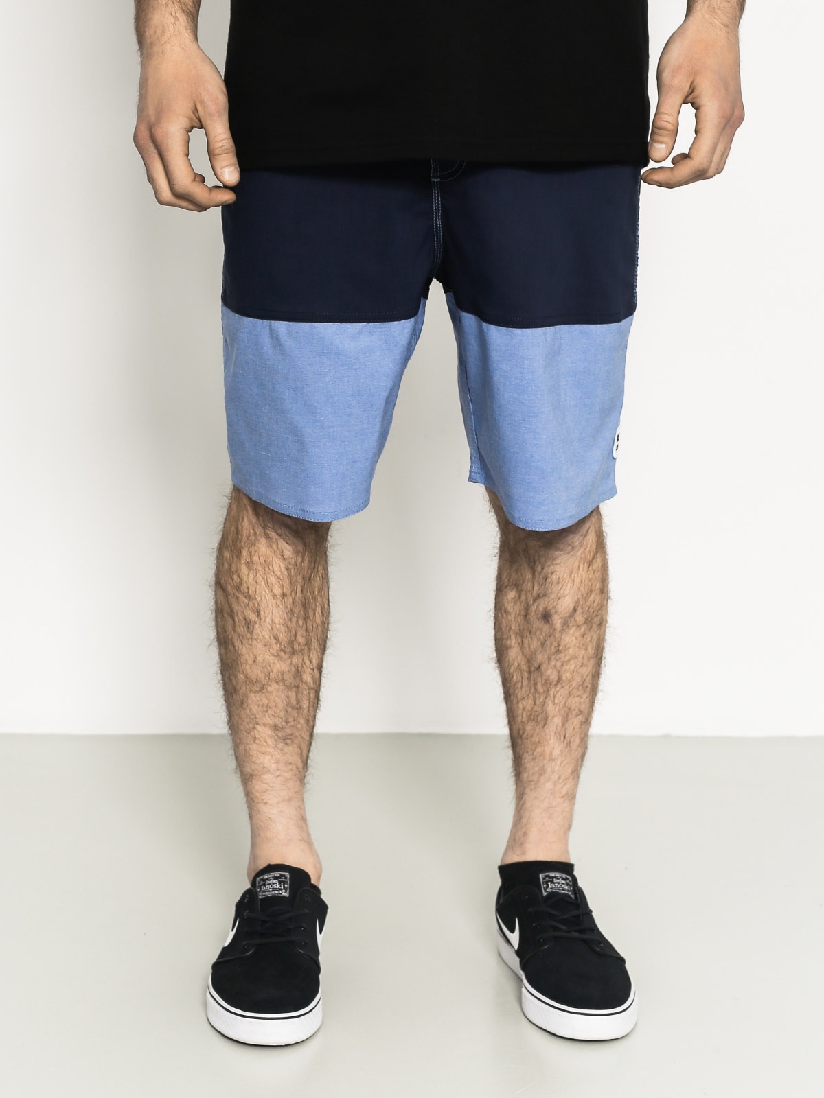 Boardshorty Brixton Barge Trunk (light blue/dark navy)