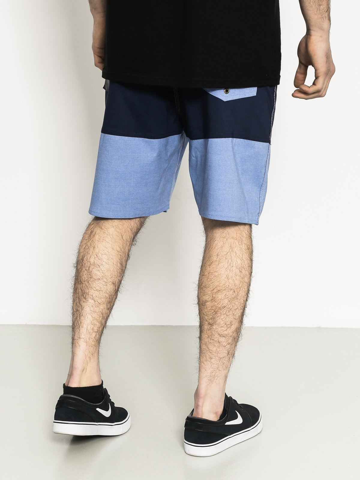 Boardshorty Brixton Barge Trunk (light blue/dark navy)
