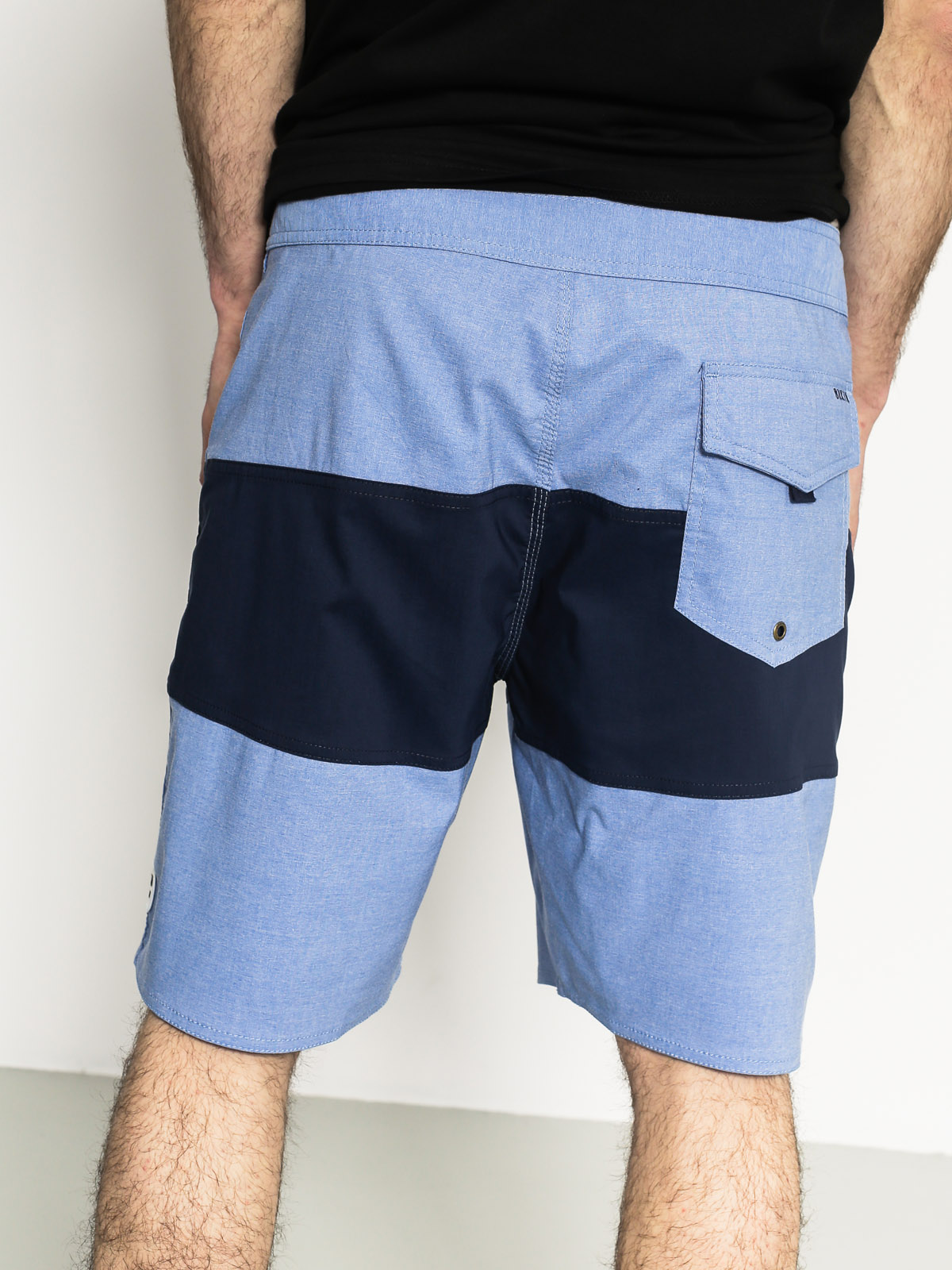 Boardshorty Brixton Barge Trunk (light blue/dark navy)