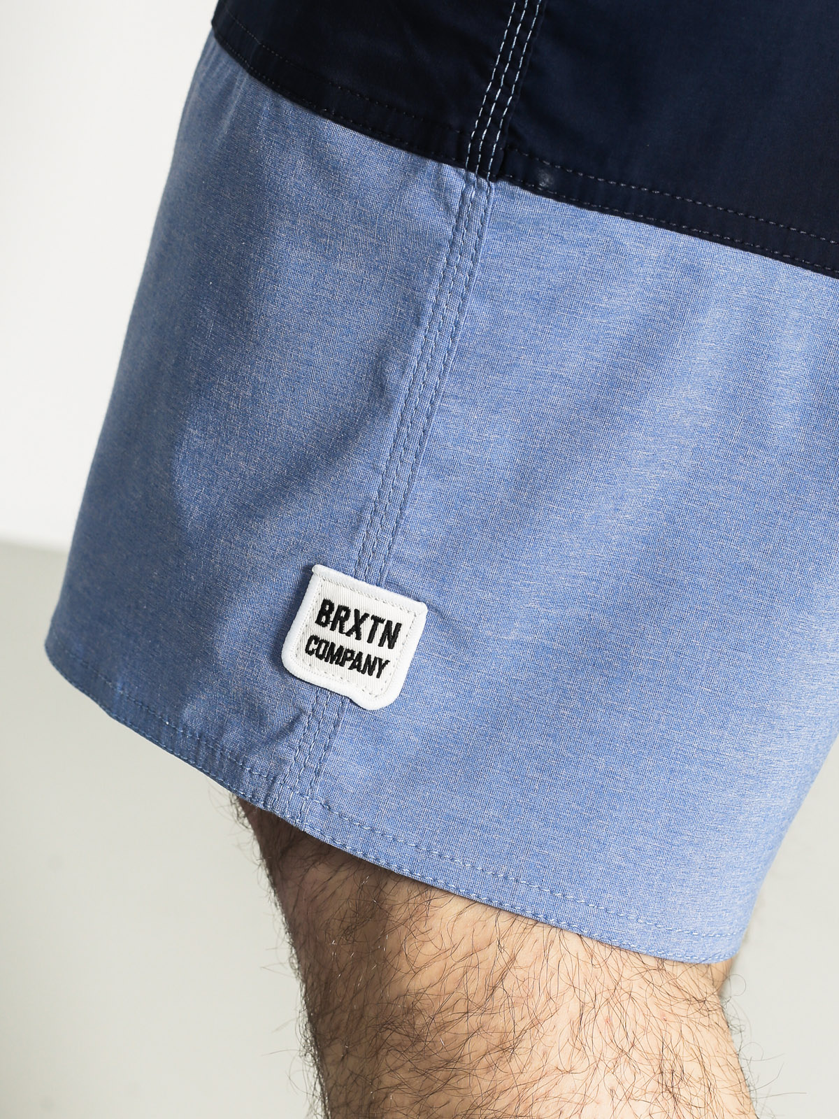 Boardshorty Brixton Barge Trunk (light blue/dark navy)