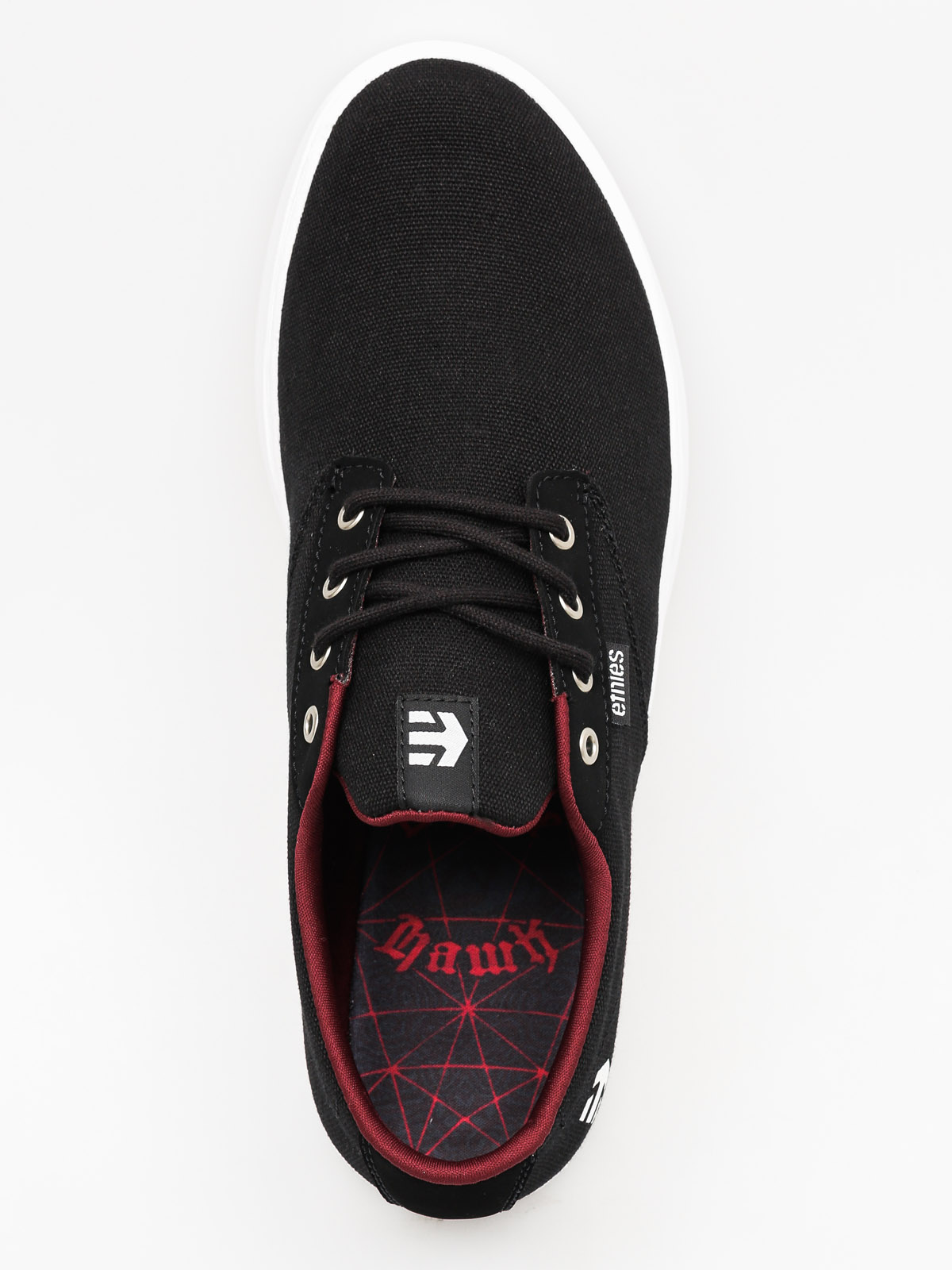 Buty Etnies Jameson SC (black/white/burgundy)