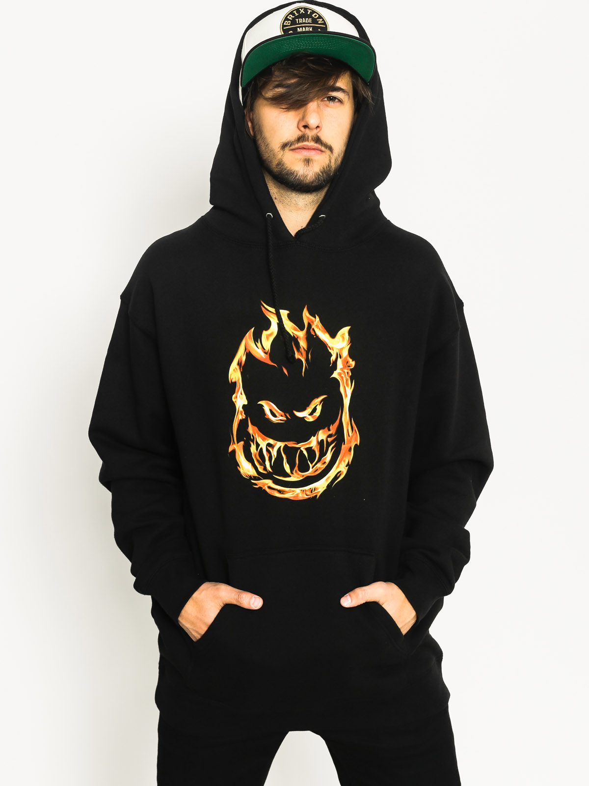 Bluza z kapturem Spitfire 451 HD (black)