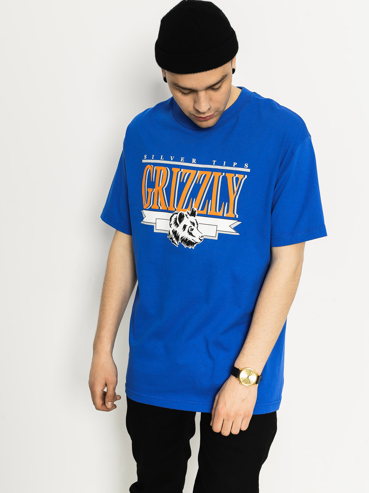 T-shirt Grizzly Griptape Silver Tip Cup (royal)