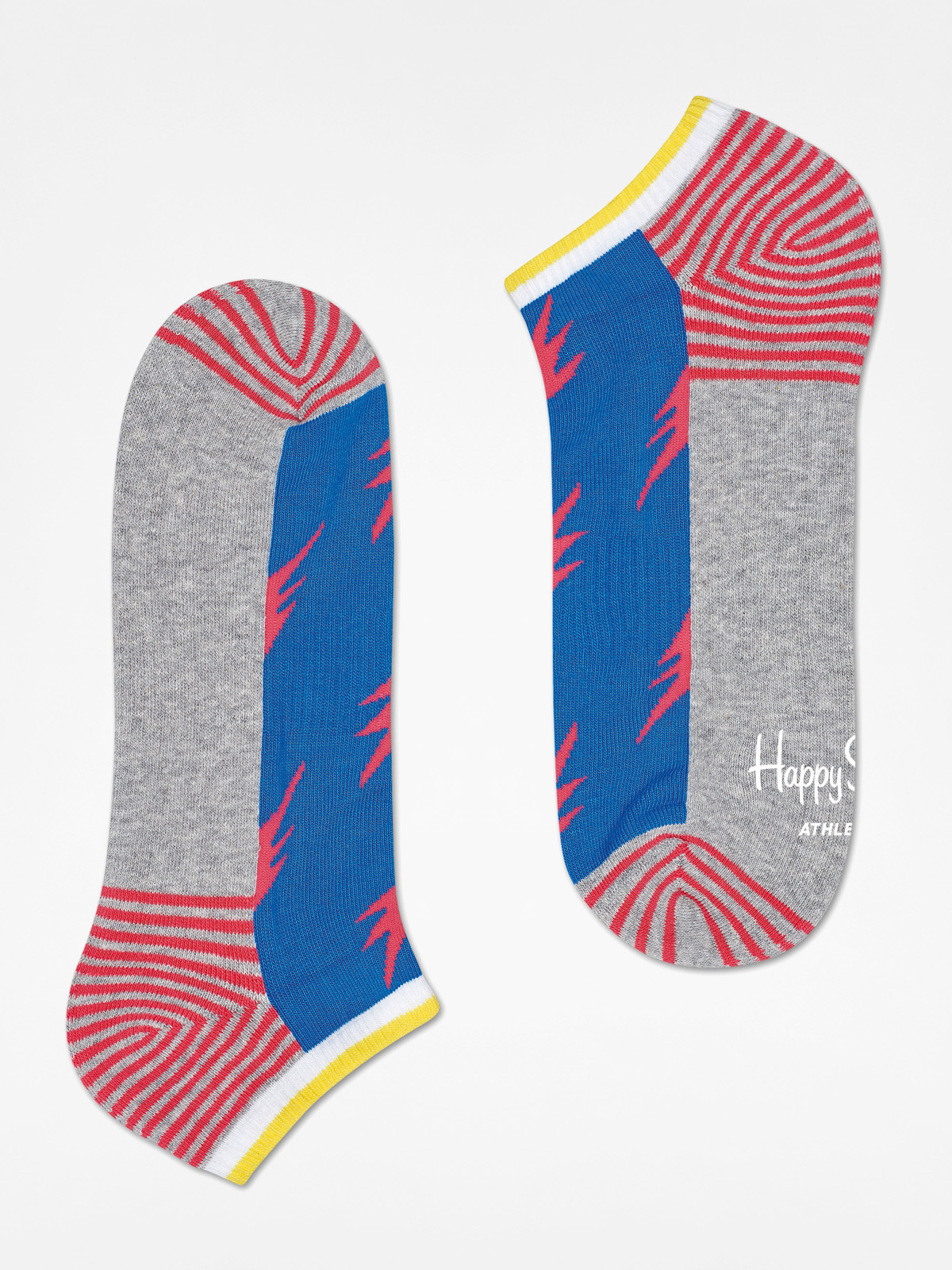 Skarpetki Happy Socks Athletic Flash Low (grey/blue)