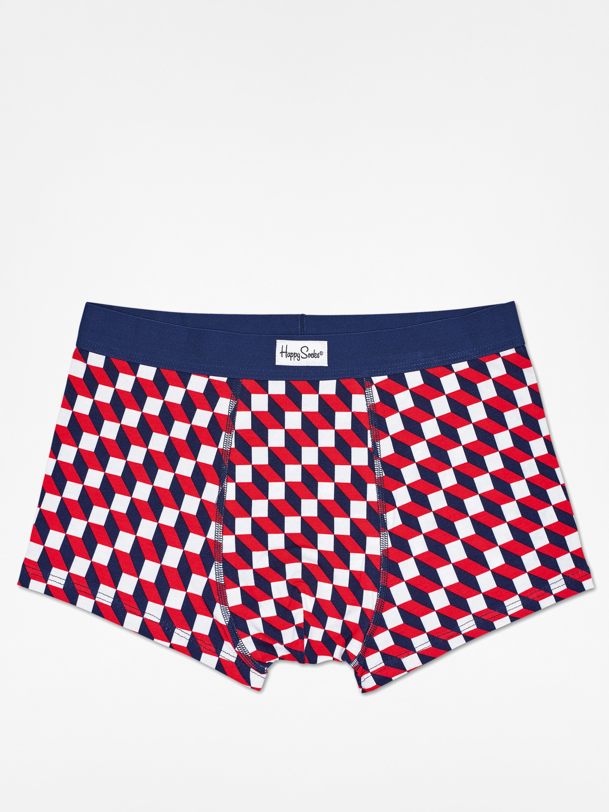 Bokserki Happy Socks Filled Optic (navy/red/white)