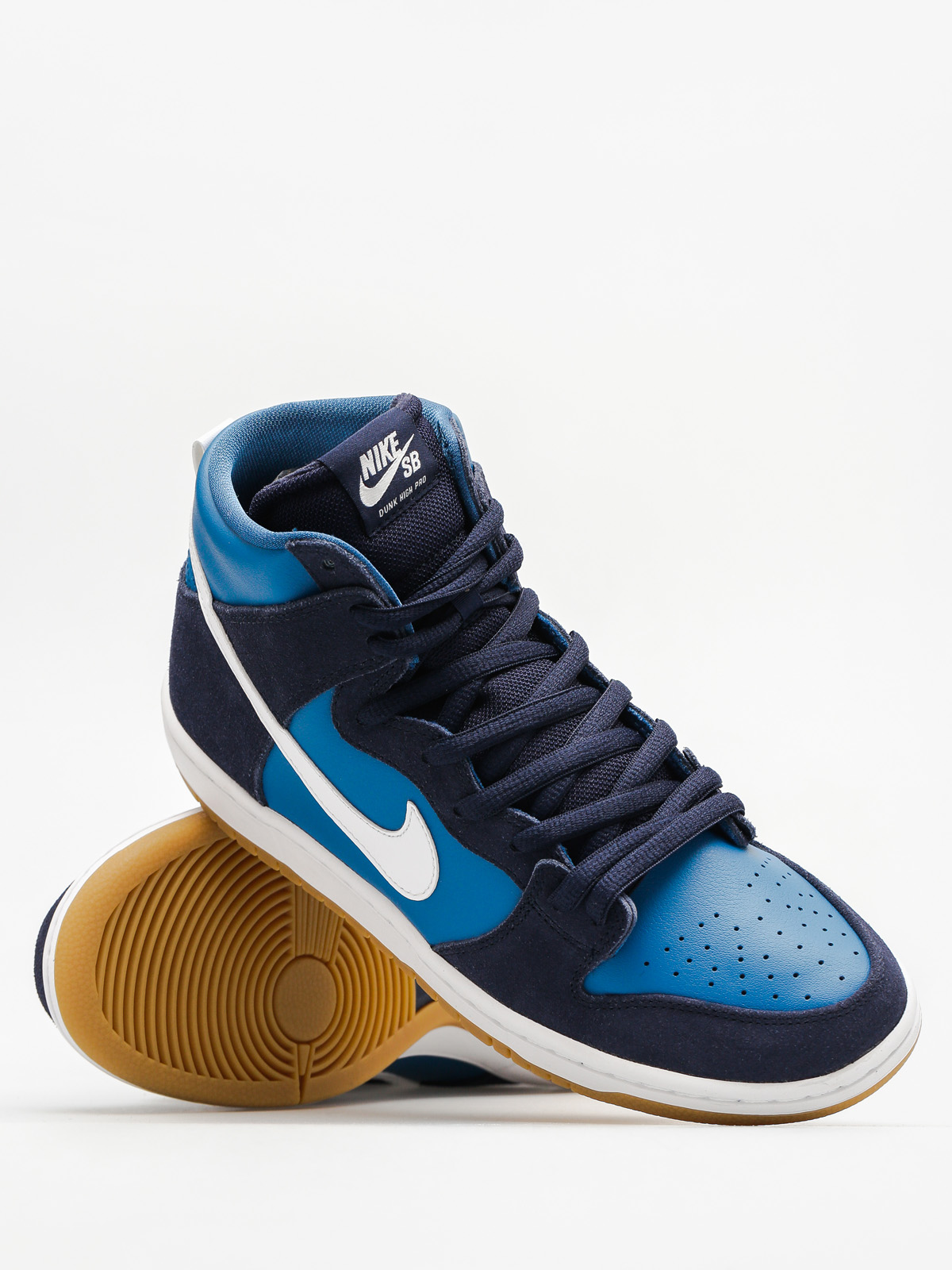 Buty Nike Sb Zoom Dunk High Pro (obsidian/white industrial blue)