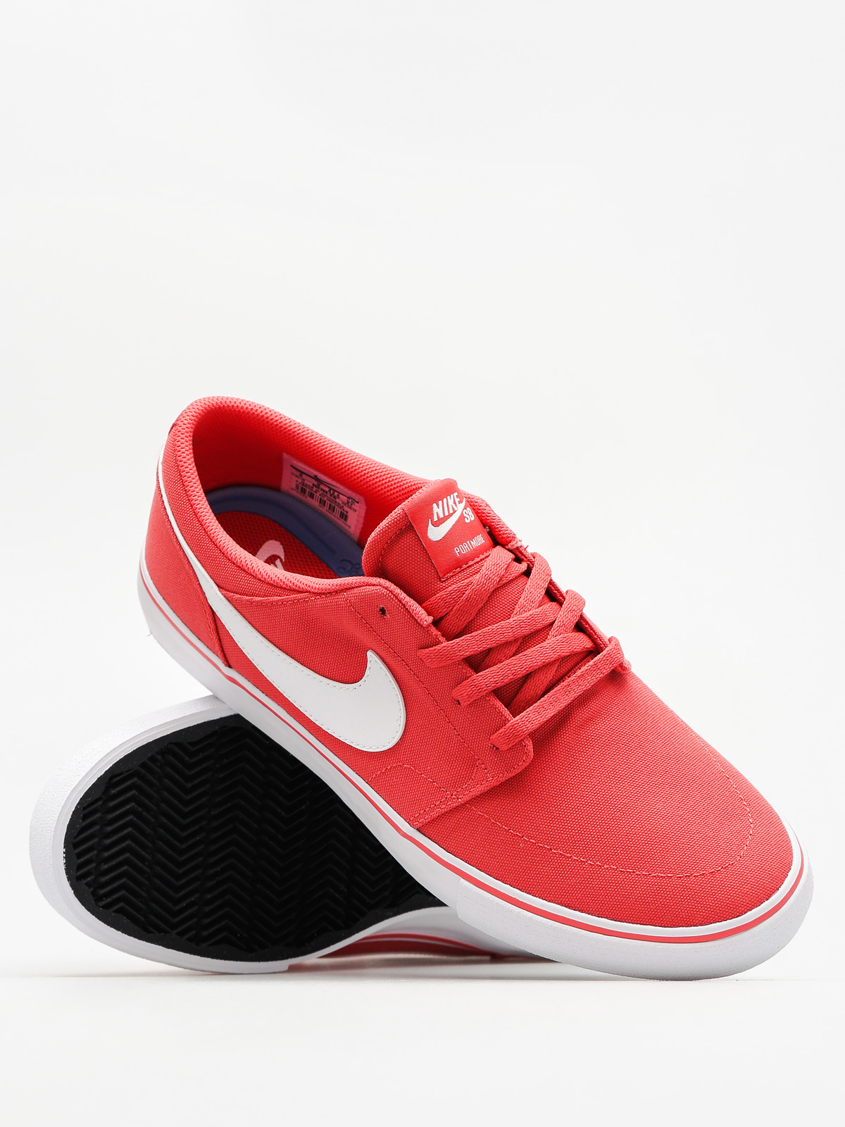 Buty Nike SB Nike Sb Portmore II Solar Cnvs (track red/white black)