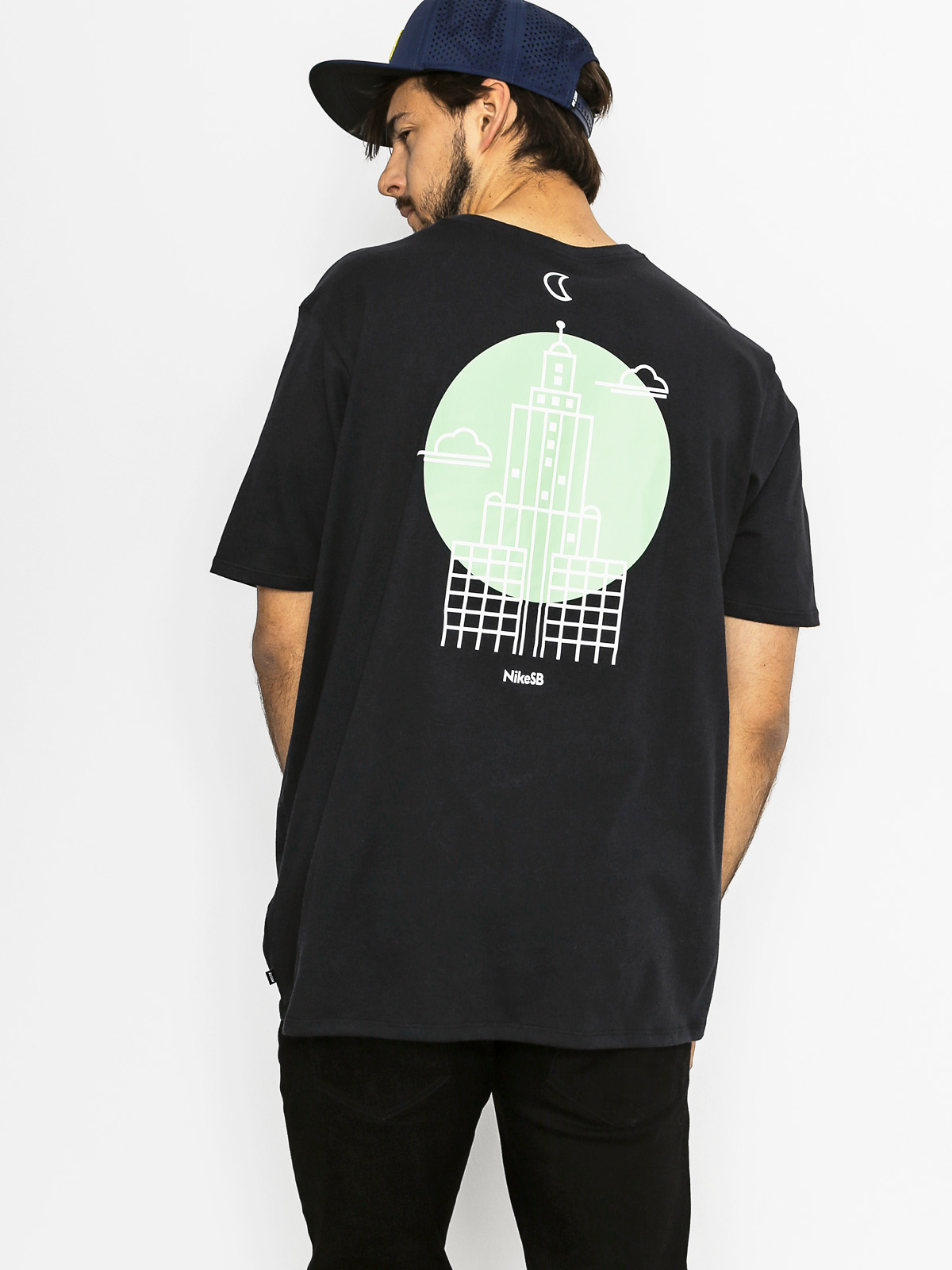 T-shirt Nike SB Sb Dry Df Skyscraper (black)