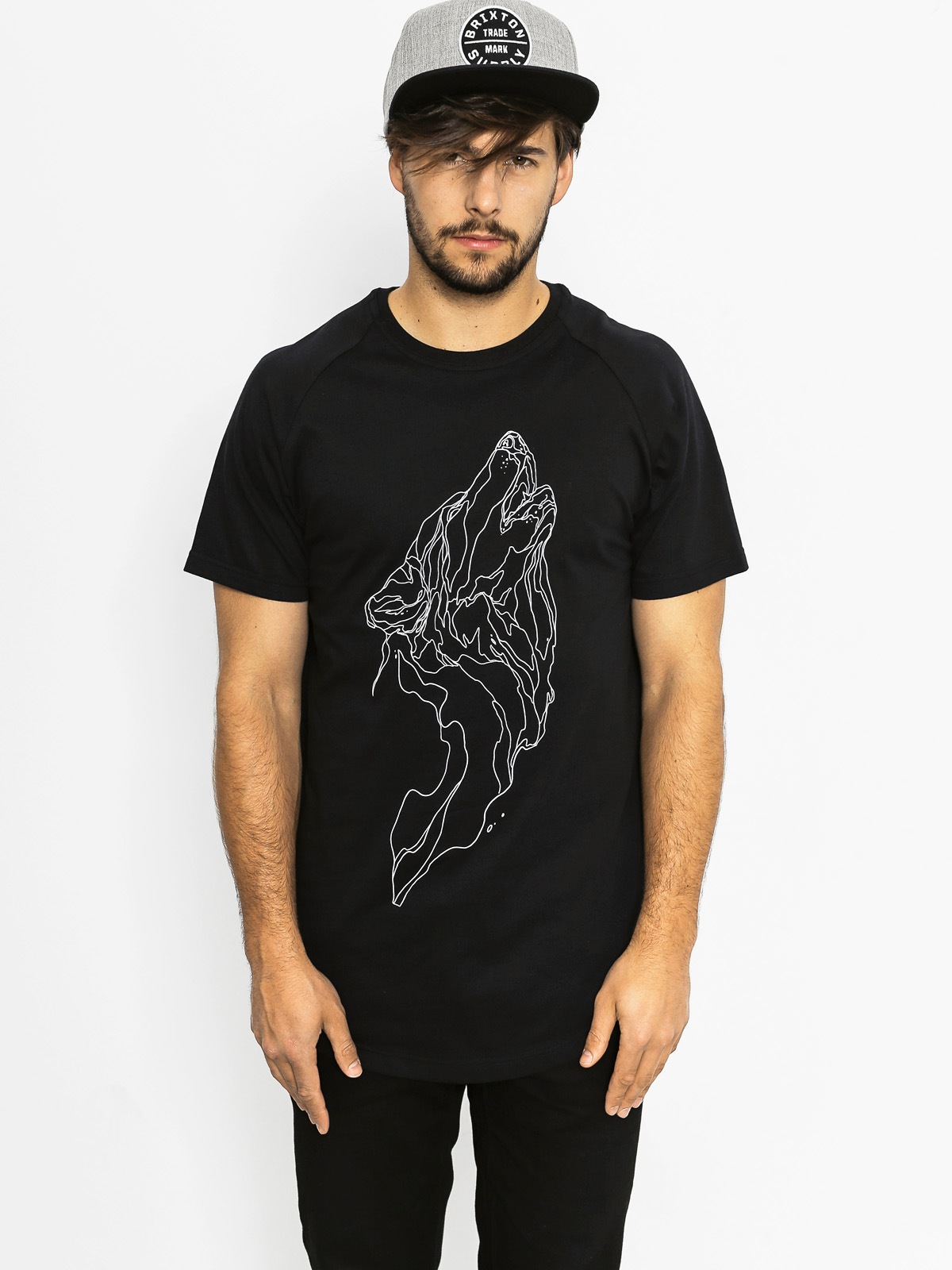 T-shirt Majesty Wolf (black)