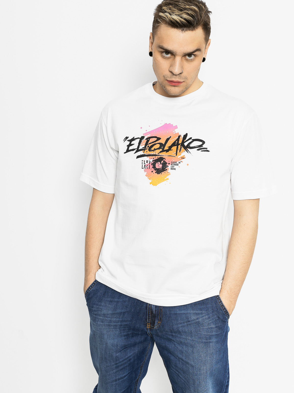 T-shirt El Polako Markers (white)