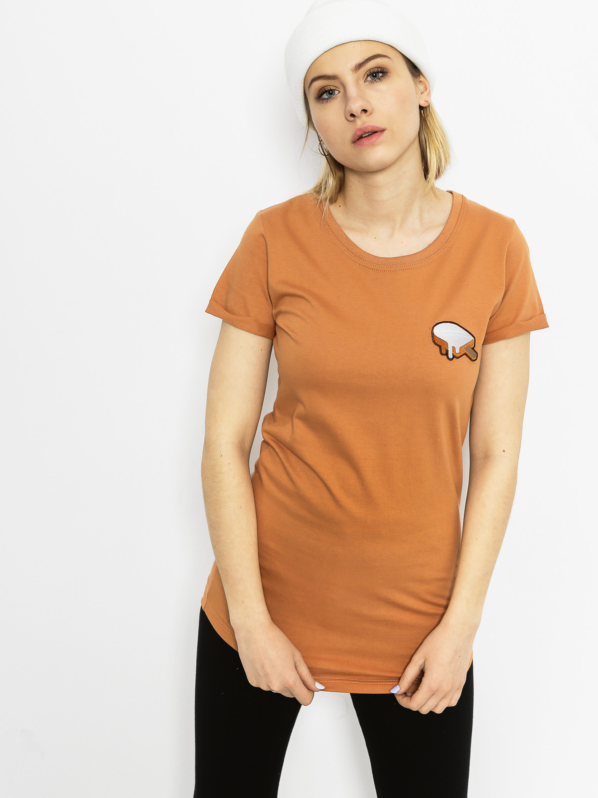 T-shirt Diamante Wear Hot Sauce Wmn (carmel)