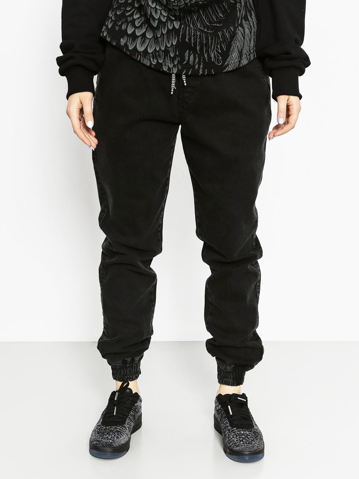 Spodnie Diamante Wear Jogger Jeans Wmn (black jeans)