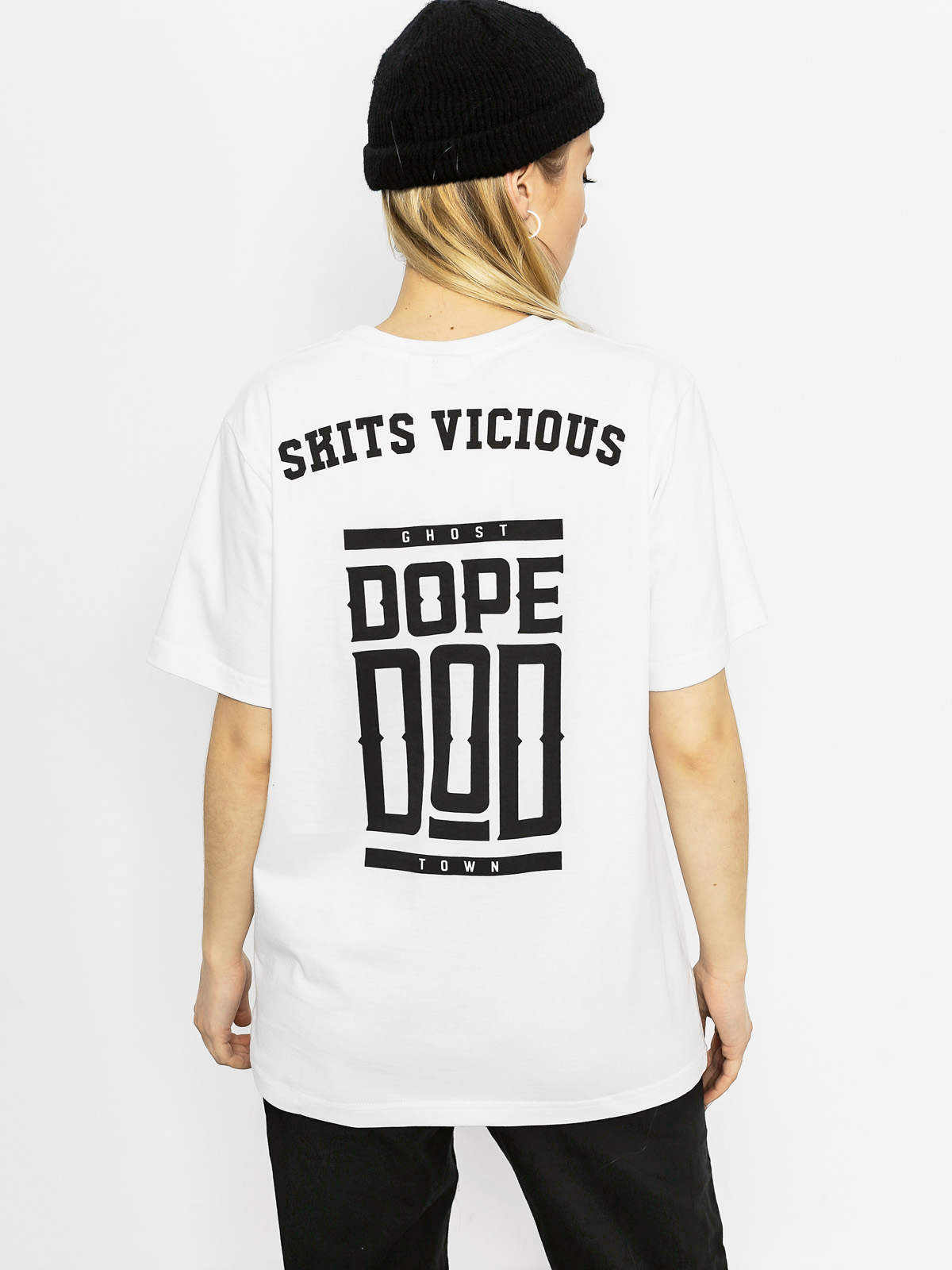 T-shirt Diamante Wear Skits Vicious Wmn (white)