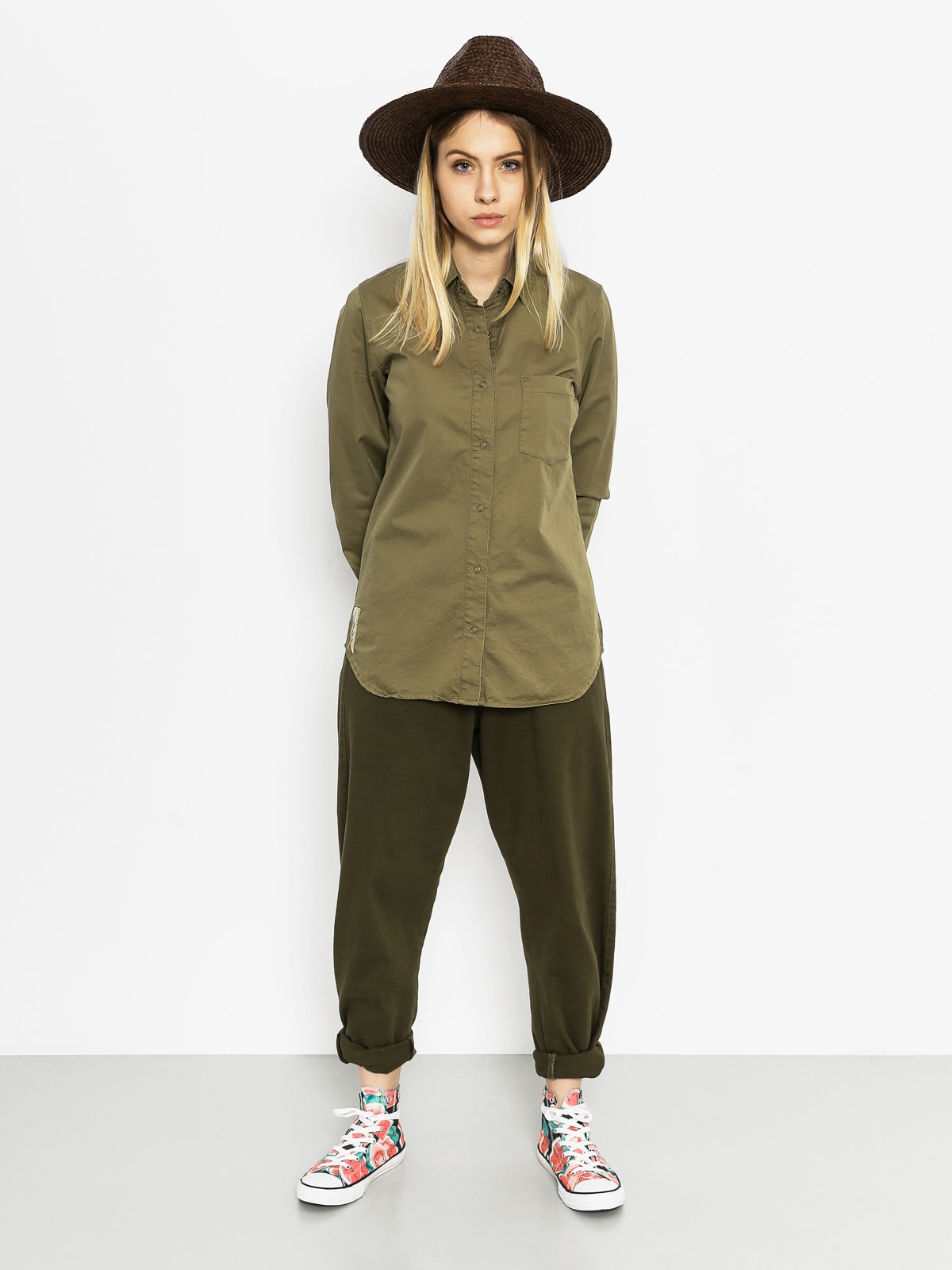 Koszula Femi Pleasure Karmen LS Wmn (khk)