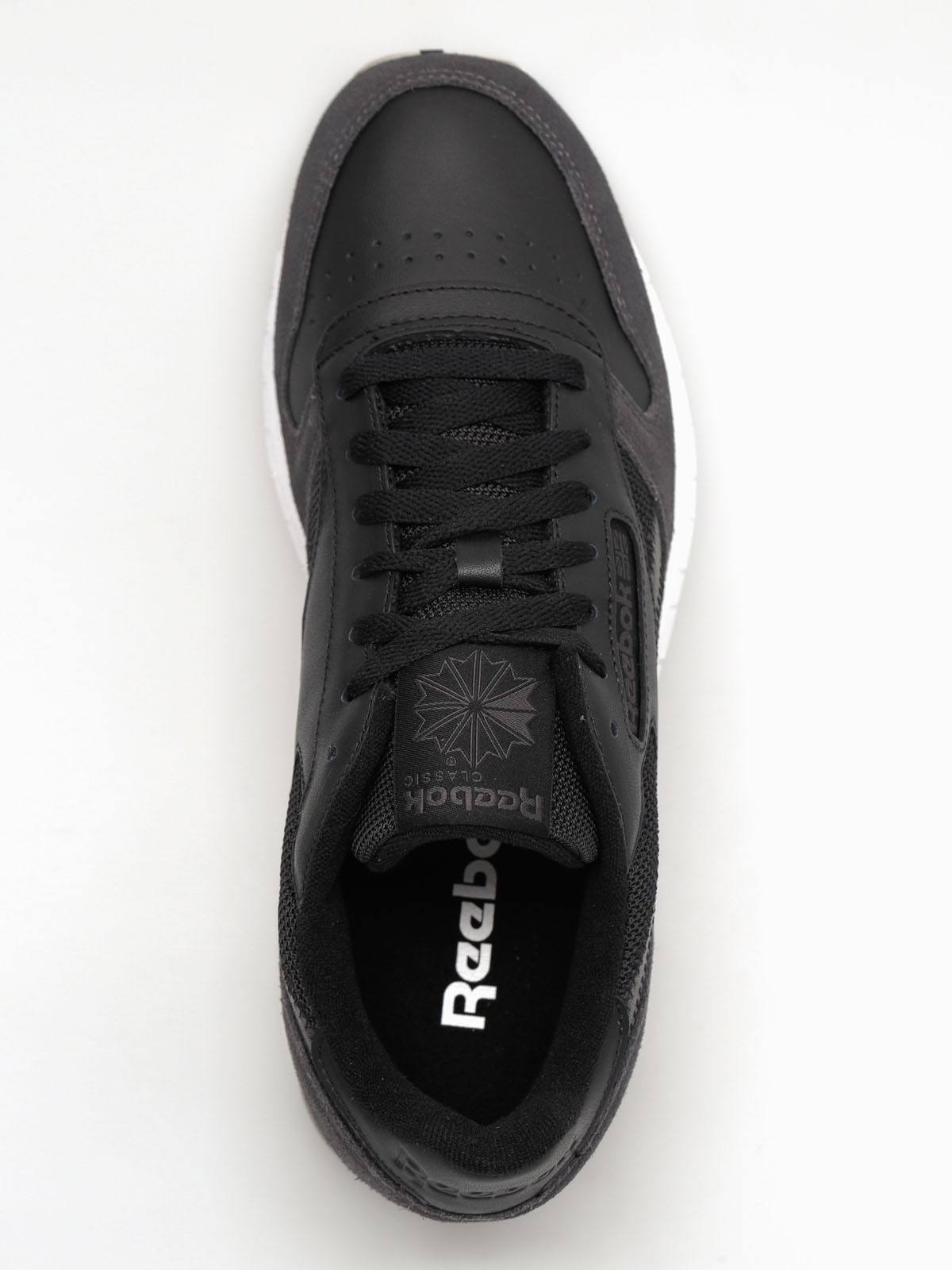 Buty Reebok Cl Leather Mo (black/coal/white/skullgry)