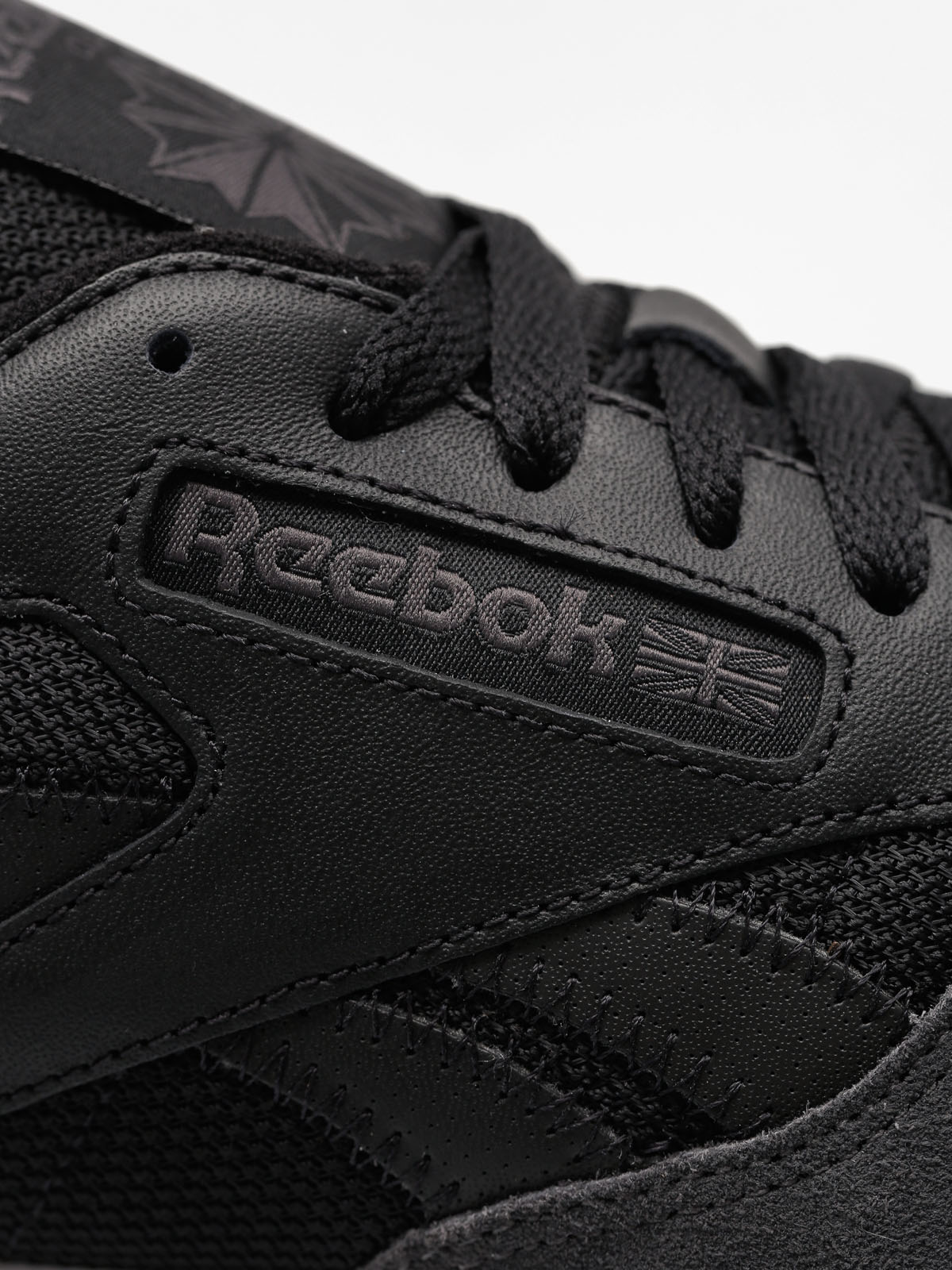 Buty Reebok Cl Leather Mo (black/coal/white/skullgry)