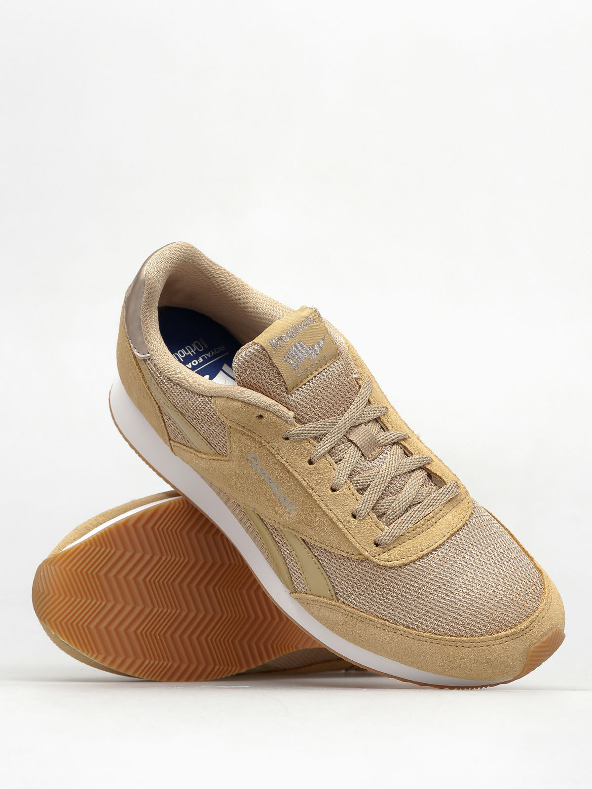 Buty Reebok Royal Cl Jogger 2 Wmn (cg beige/slek met/wht/gum)