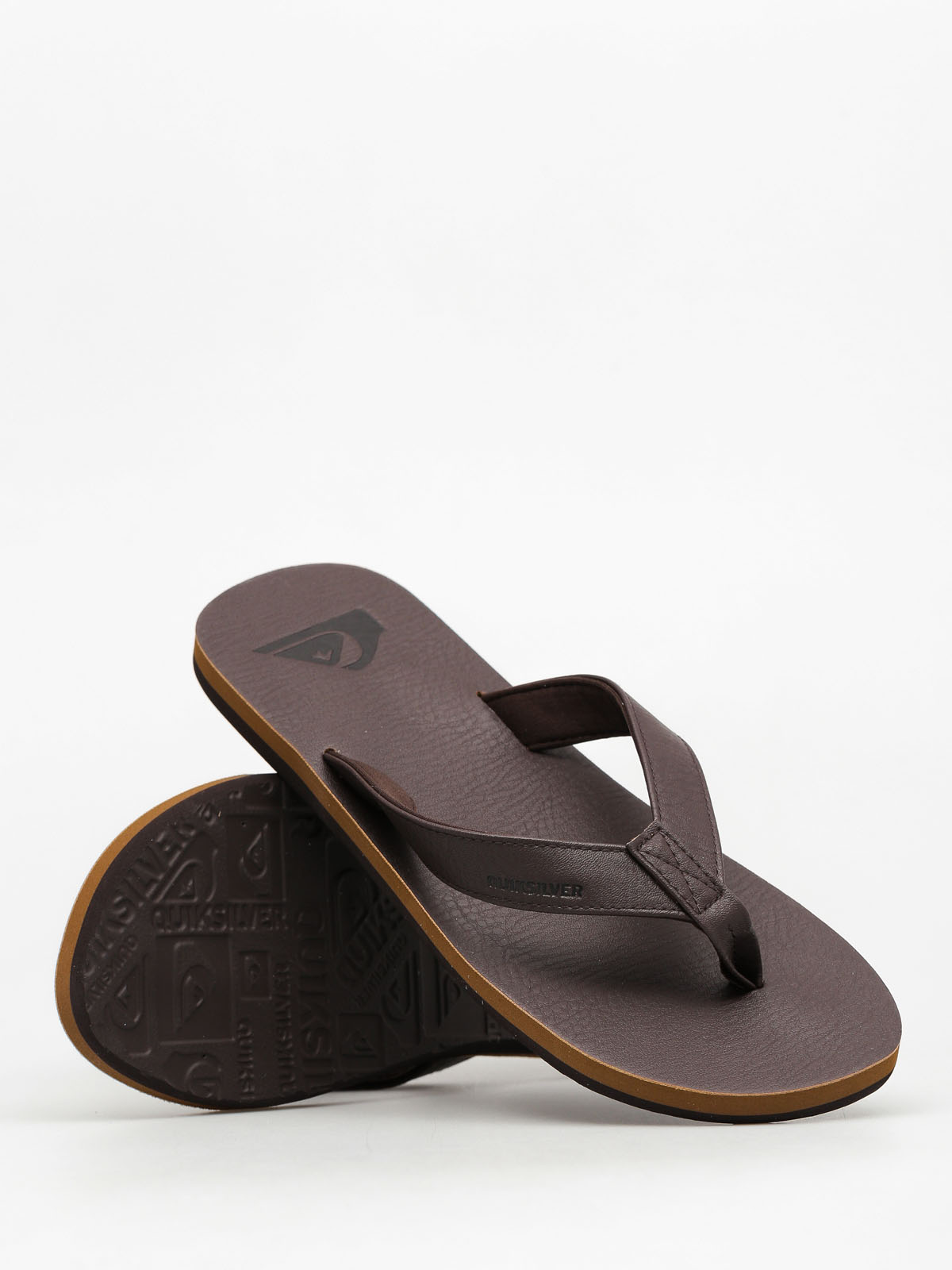 Japonki Quiksilver Molokai Nubuck (all brown)
