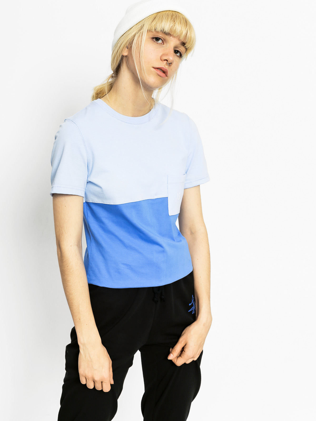 T-shirt Diamante Wear I Slay Wmn (blue)