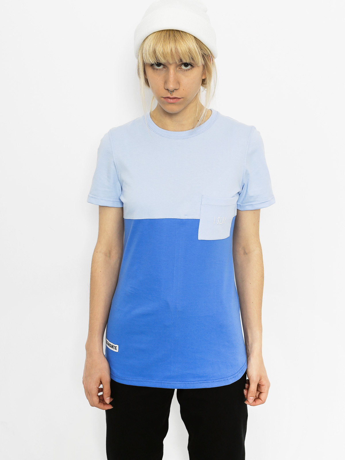 T-shirt Diamante Wear I Slay Wmn (blue)