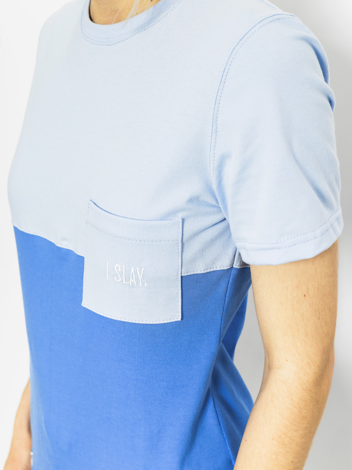 T-shirt Diamante Wear I Slay Wmn (blue)