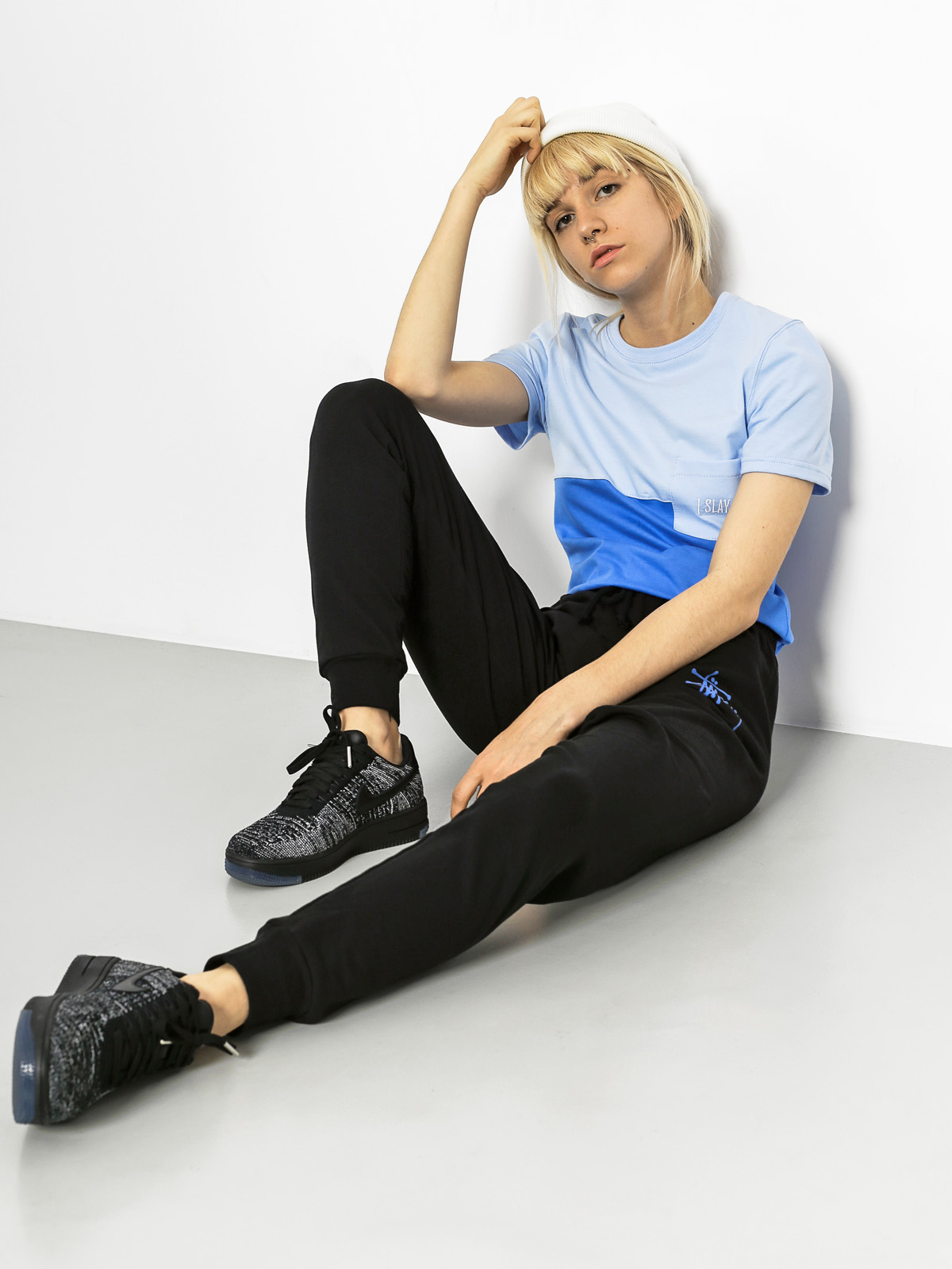 T-shirt Diamante Wear I Slay Wmn (blue)