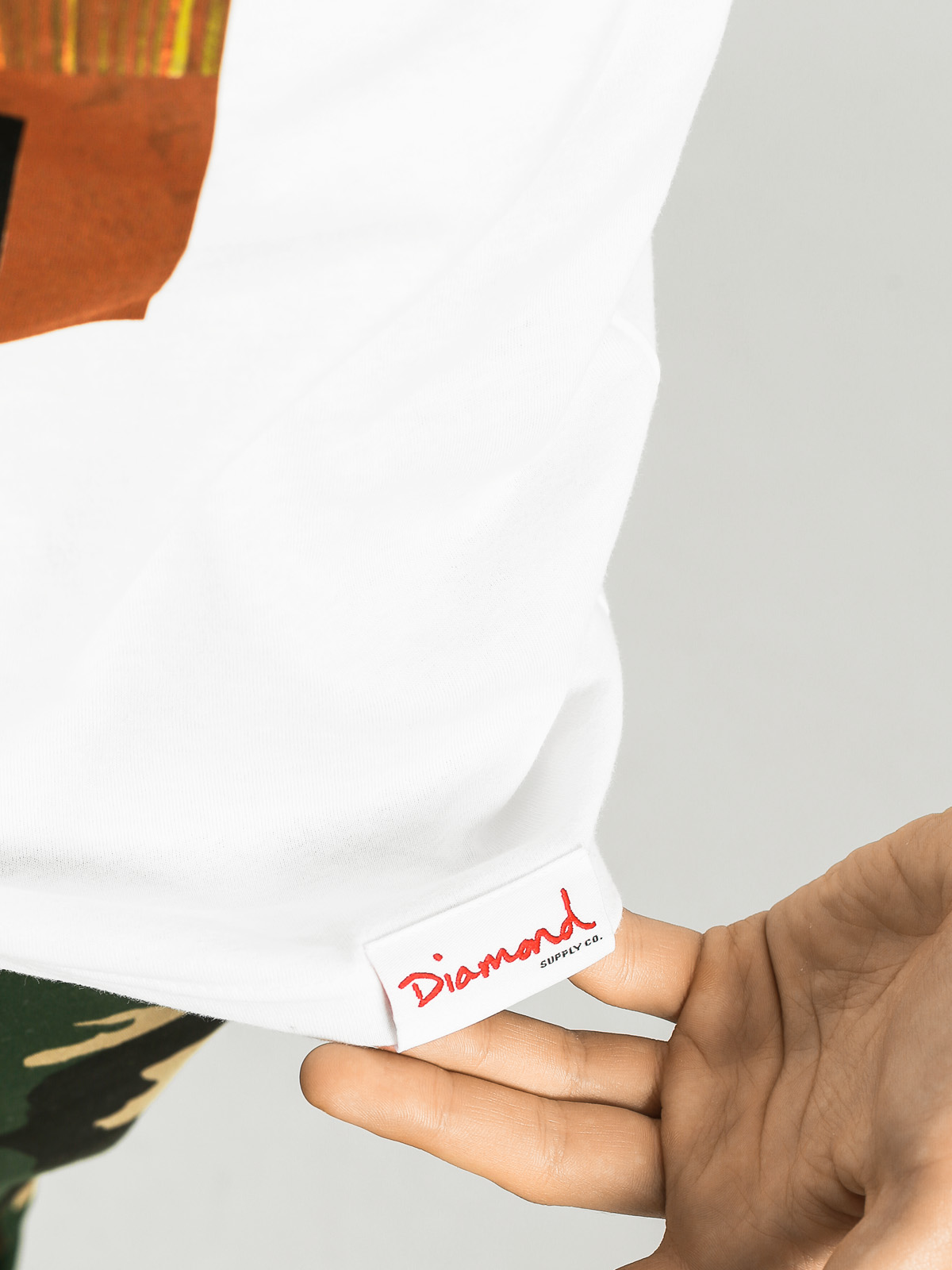 T-shirt Diamond Supply Co. Safari (white)