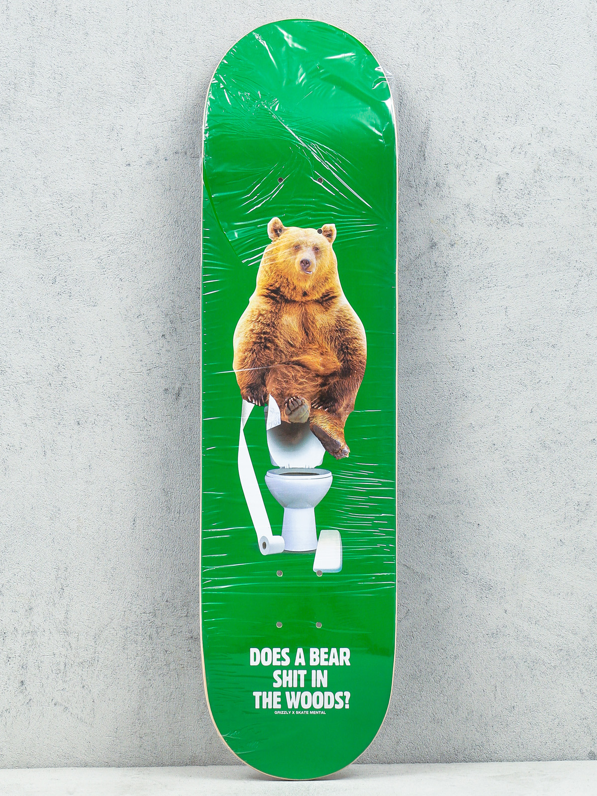 Deck Grizzly Griptape Skate Mental Upper Decker (green)