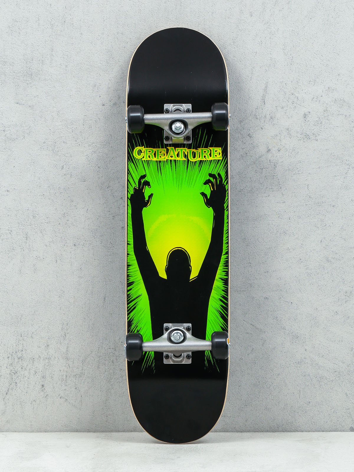 Deskorolka Creature The Thing (black/green/yellow)