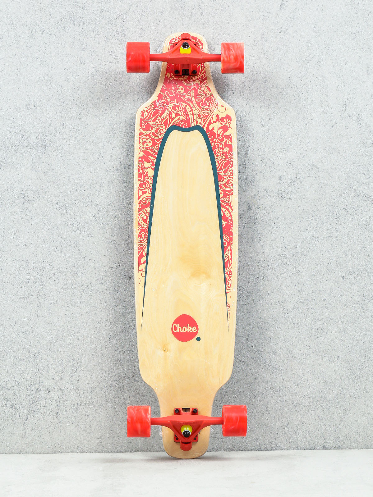 Longboard Choke Turnover II Pro Topmount (green/red)