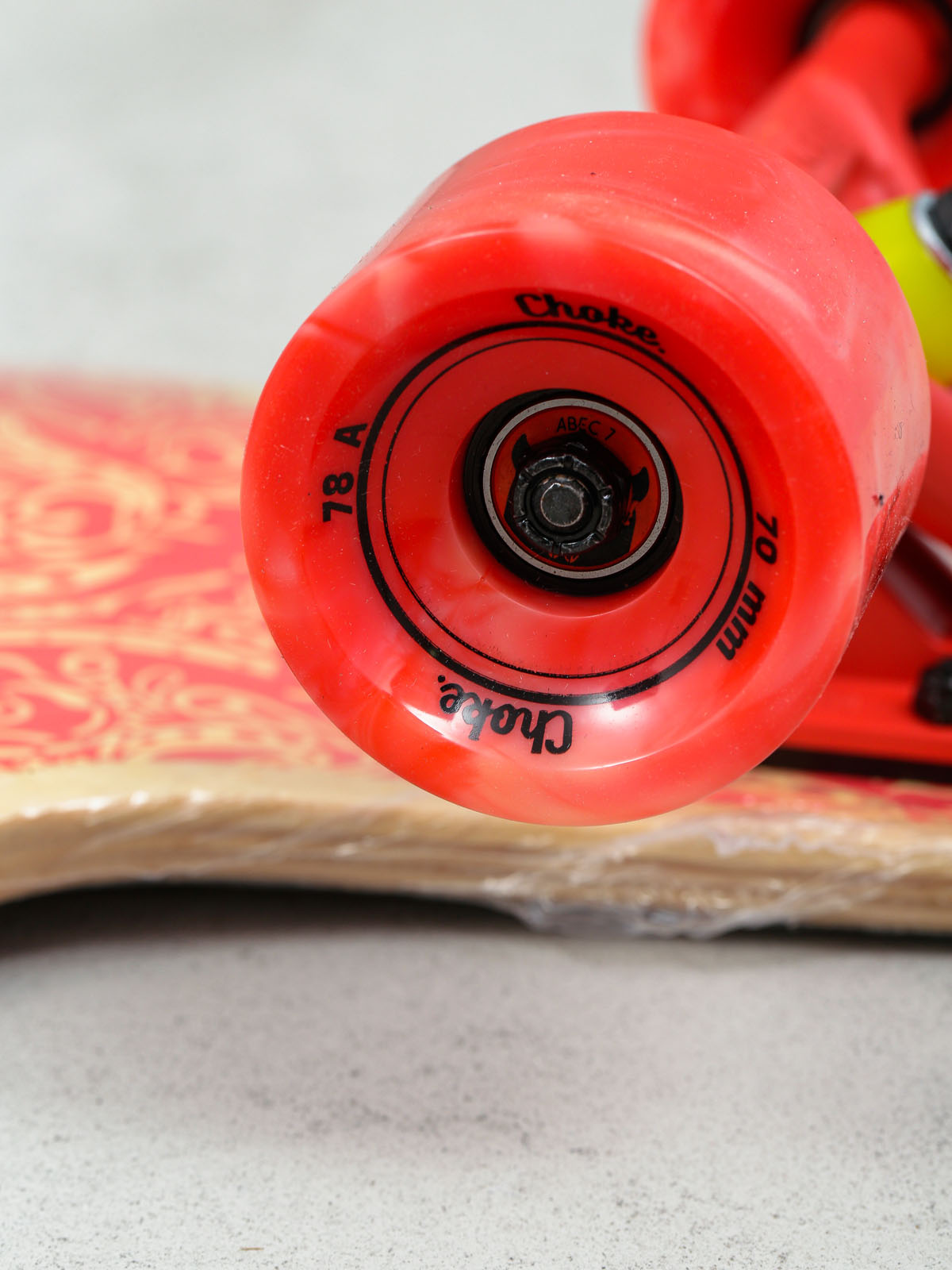 Longboard Choke Turnover II Pro Topmount (green/red)