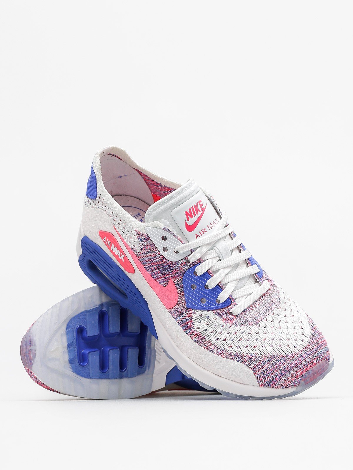 Buty Nike Air Max 90 Wmn (Ultra 2.0 Flyknit white/racer pink medium blue)