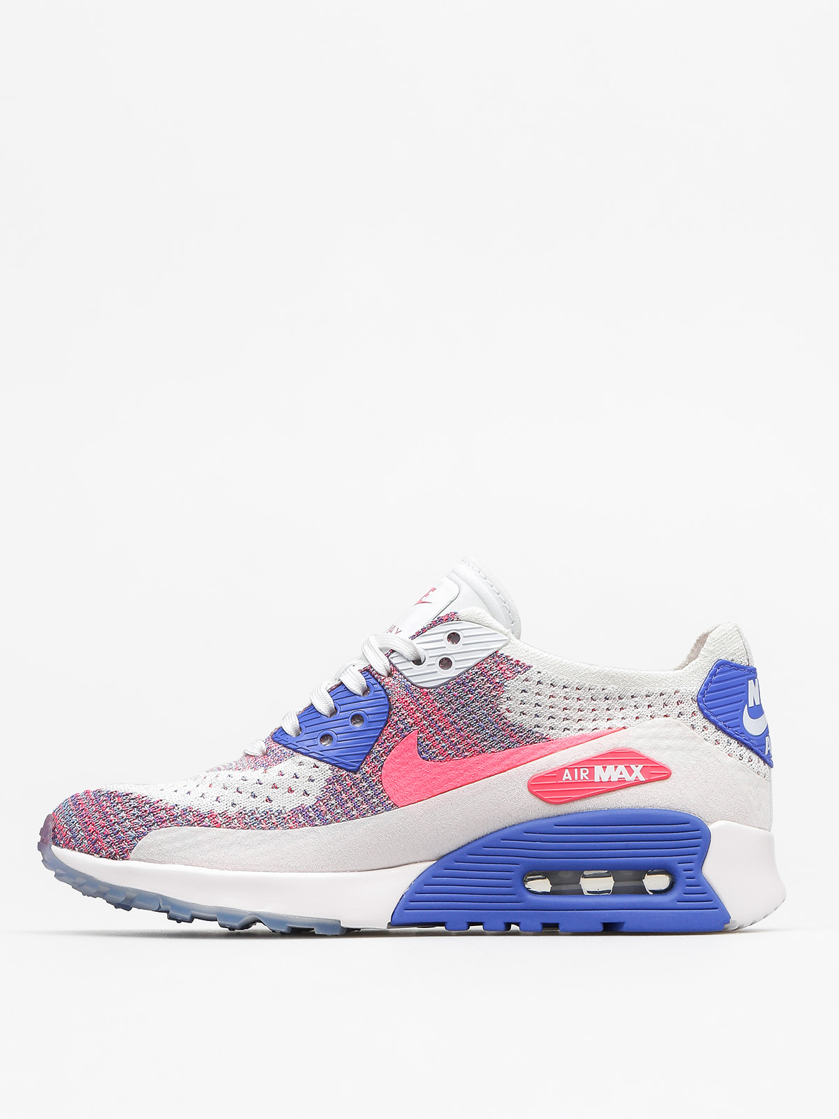Buty Nike Air Max 90 Wmn (Ultra 2.0 Flyknit white/racer pink medium blue)