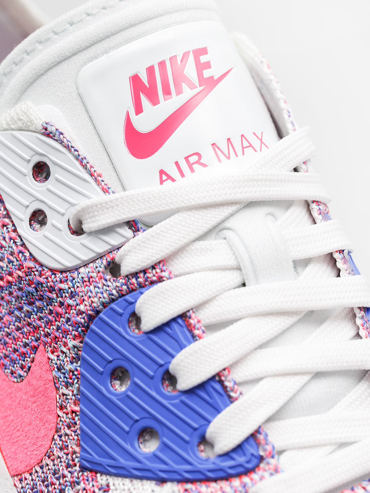 Buty Nike Air Max 90 Wmn (Ultra 2.0 Flyknit white/racer pink medium blue)