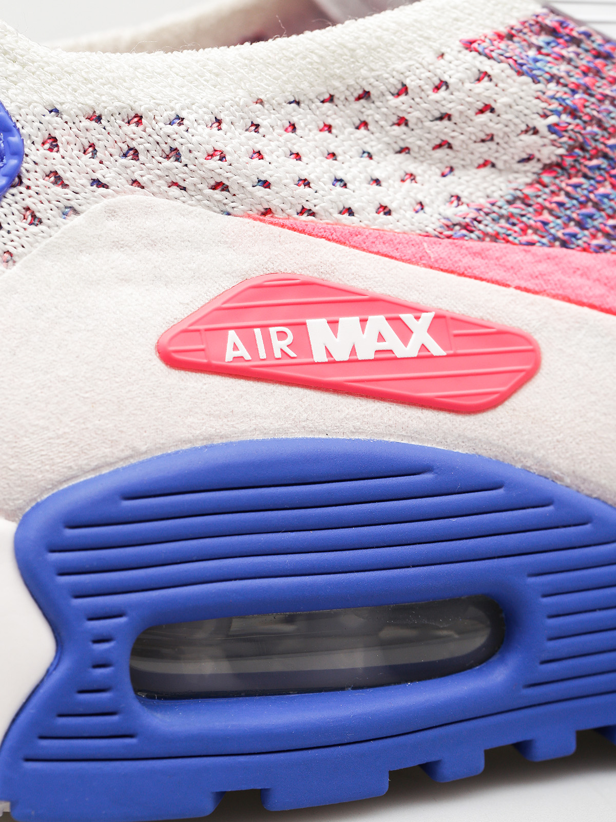 Buty Nike Air Max 90 Wmn (Ultra 2.0 Flyknit white/racer pink medium blue)