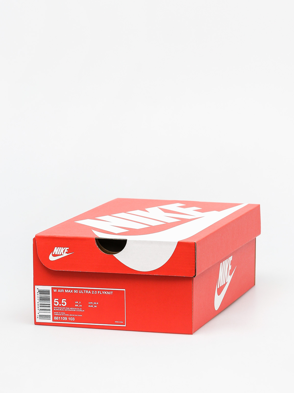 Buty Nike Air Max 90 Wmn (Ultra 2.0 Flyknit white/racer pink medium blue)