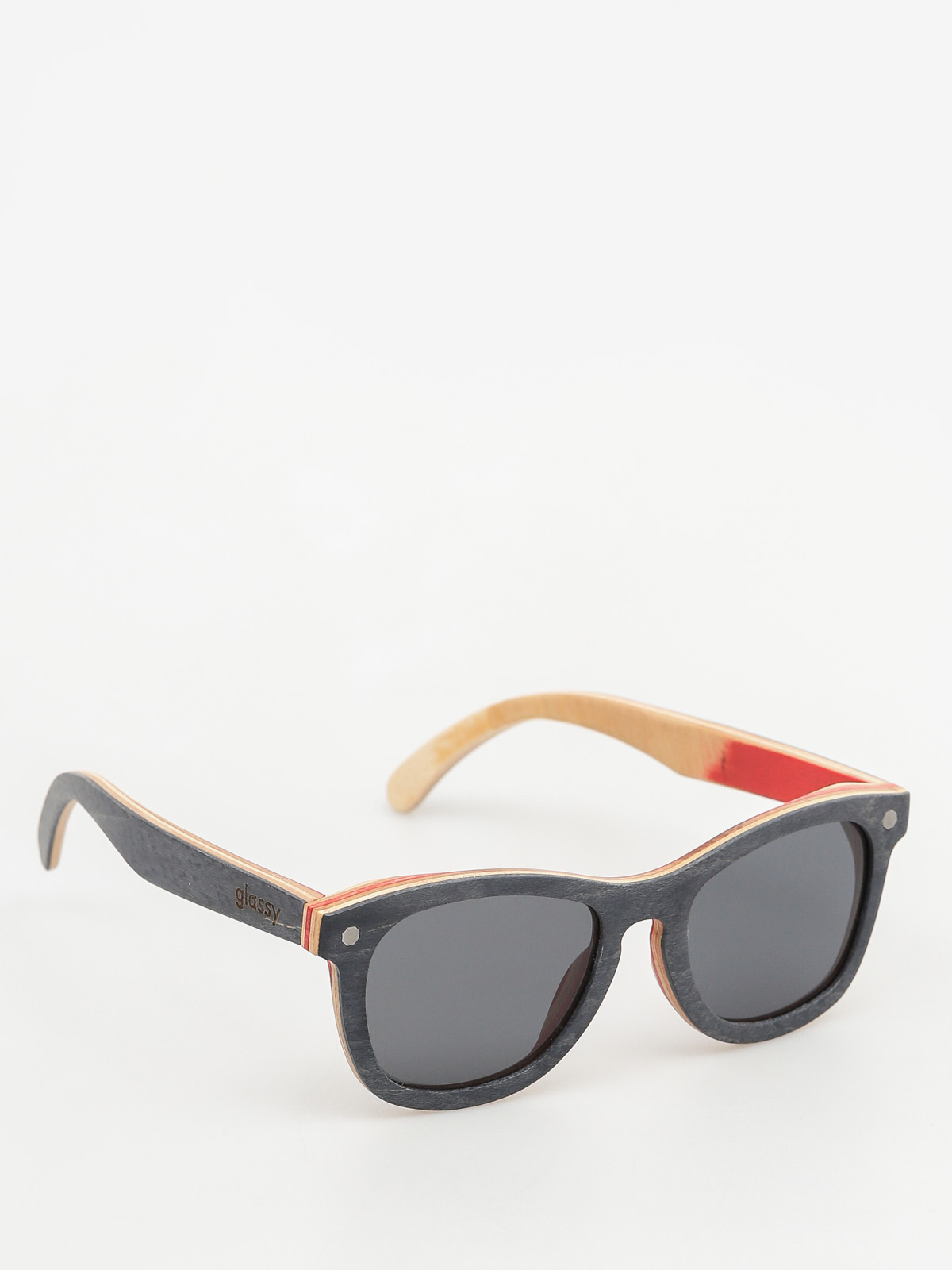Okulary przeciwsłoneczne Glassy Deric Polarized Skateboard (wood)