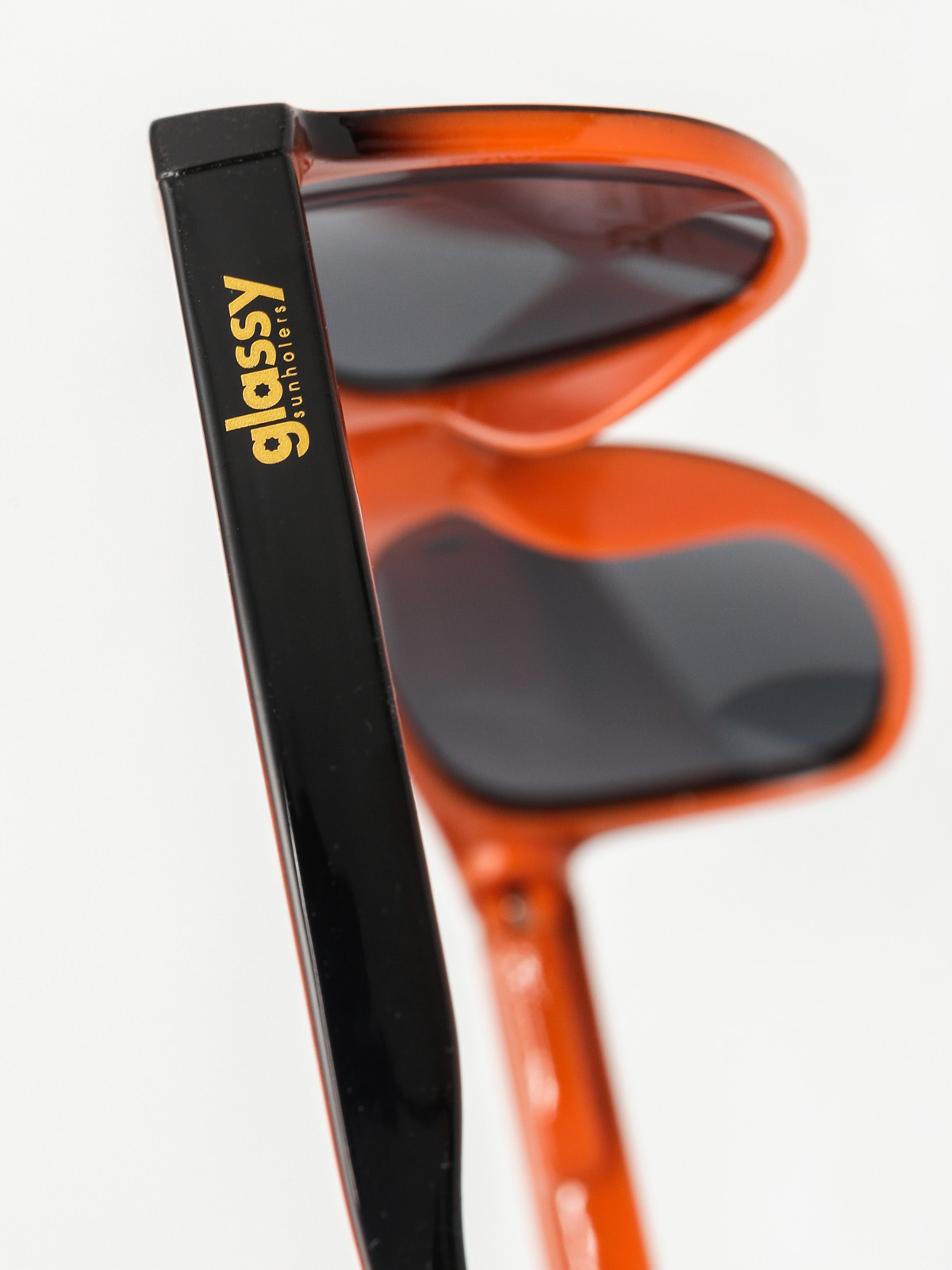 Okulary przeciwsłoneczne Glassy Leonard (black/orange)