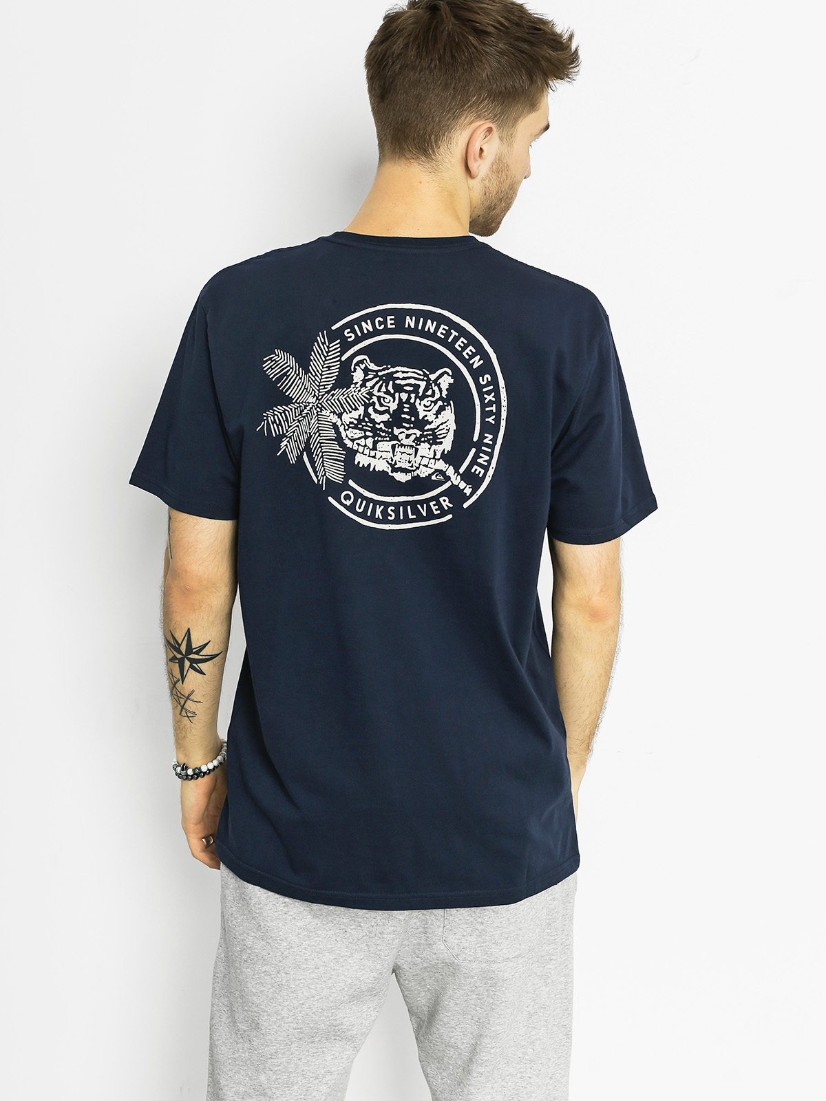 T-shirt Quiksilver Rad Tuger (navy blazer)
