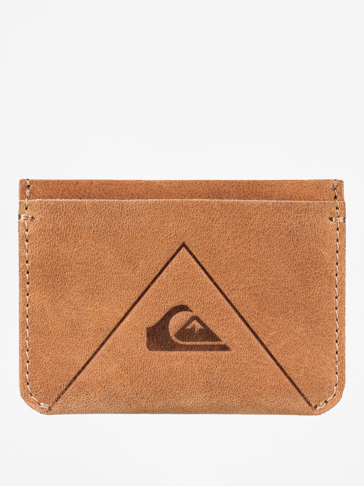 Etui na karty Quiksilver Leather Card Hold (bone brown)