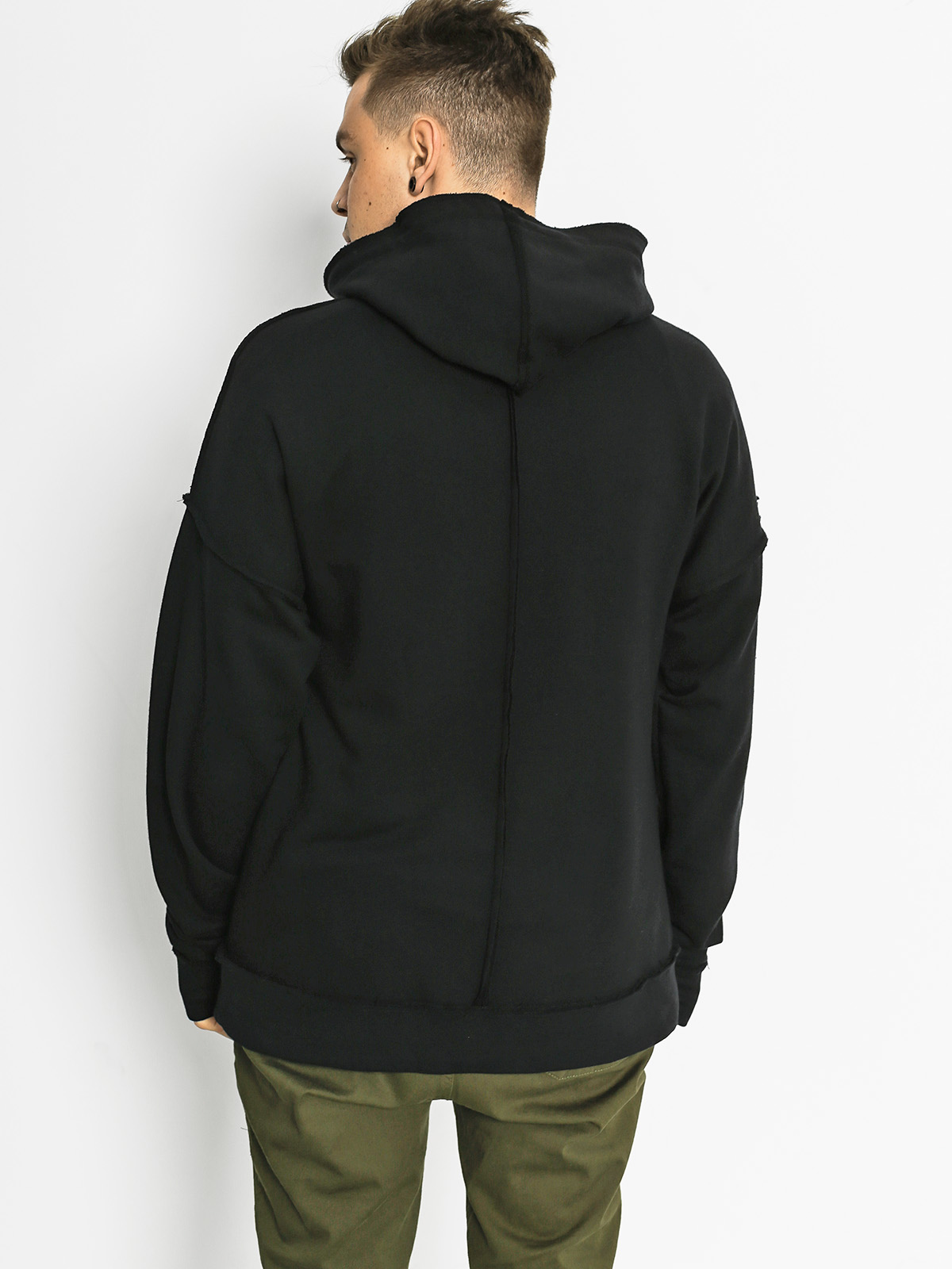 Bluza z kapturem The Hive Raw Cut Logo HD (black)