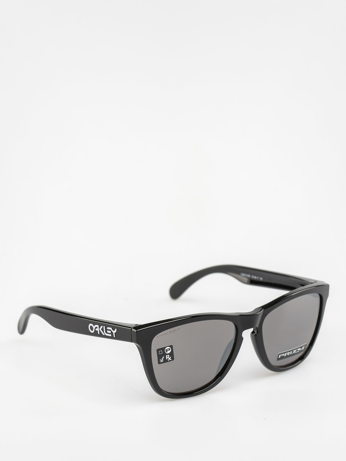 Okulary przeciwsu0142oneczne Oakley Frogskins (polished black/prizm black iridium)