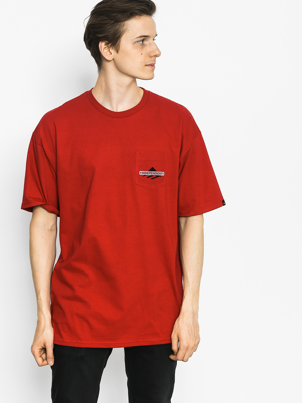 T-shirt Emerica Indy Pocket (cardinal)